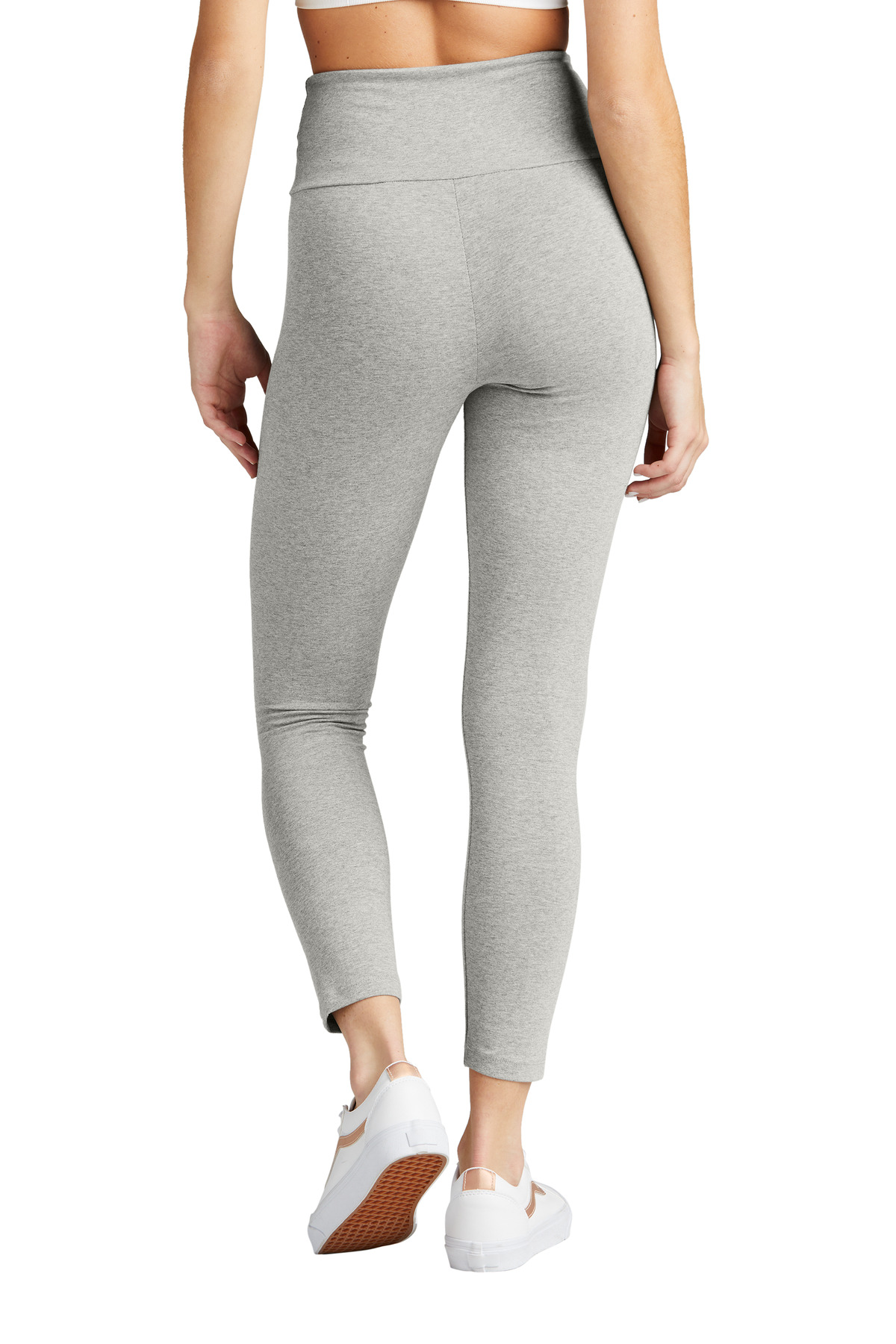 DT7510 District  Womens Flex High-Waist Legging - Back Image
