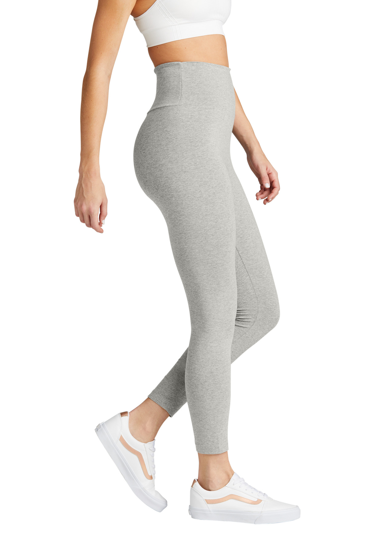 DT7510 District  Womens Flex High-Waist Legging - Siide Image