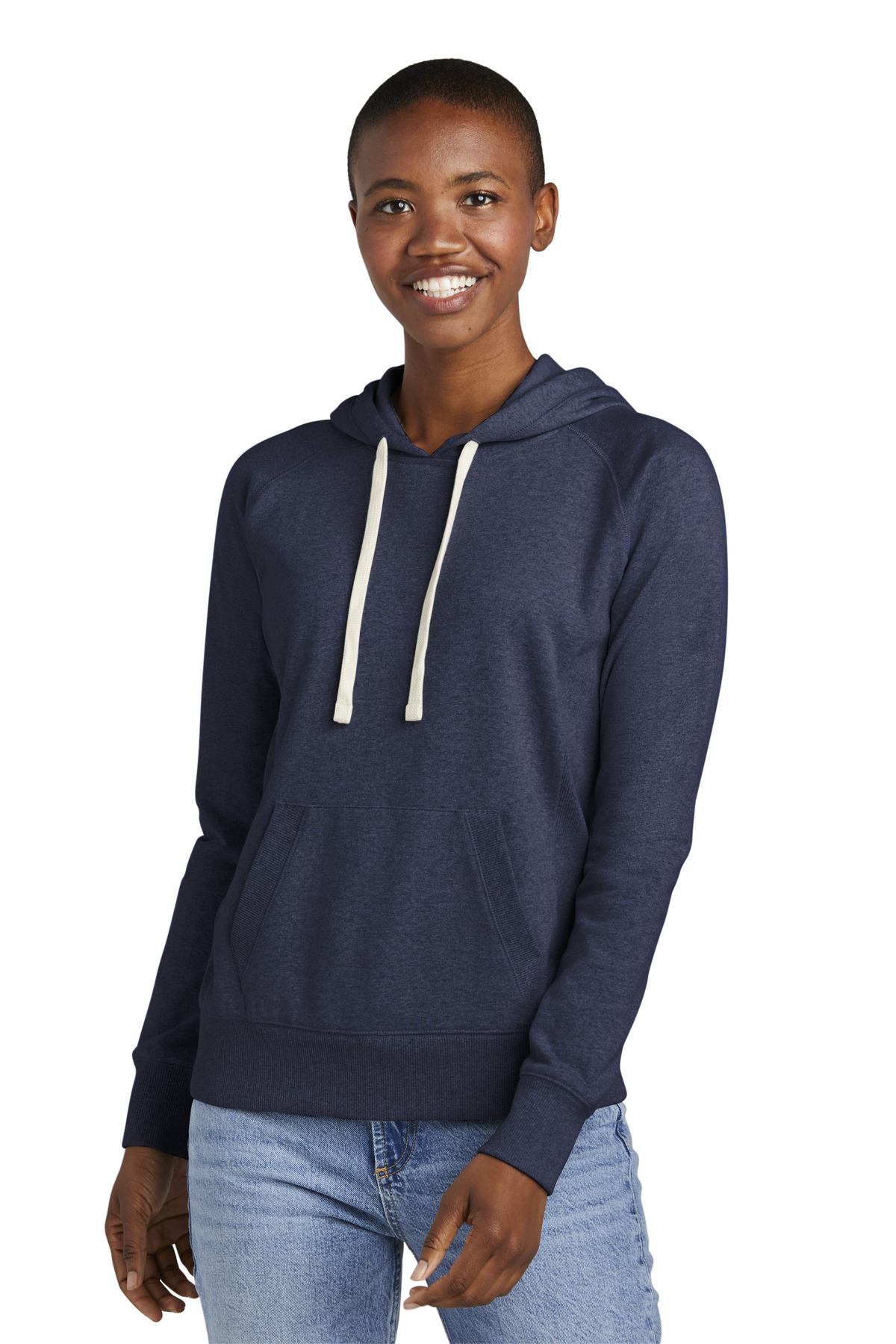 DT8101 District  Womens Re-Fleece Hoodie