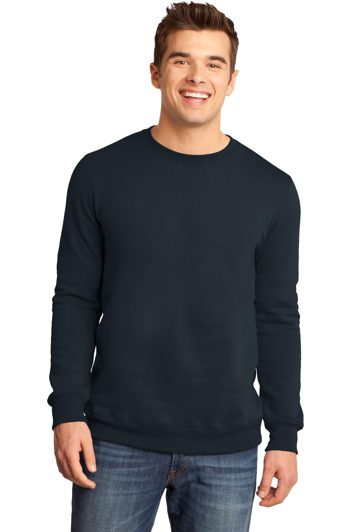 DT820 District  - Young Mens The Concert Fleece Crew.
