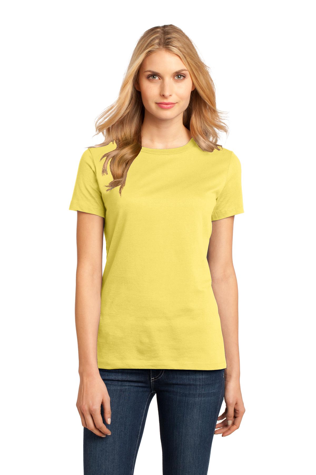 DM104L District Womens Perfect Weight Tee.