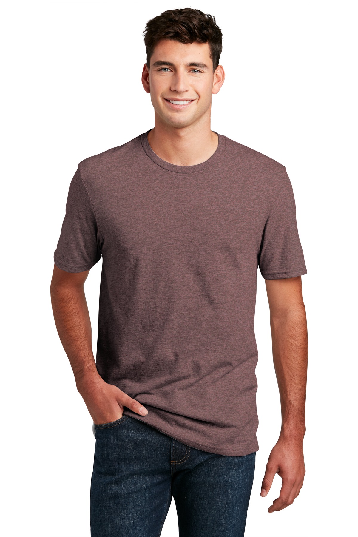 DM108 District Mens Perfect Blend Crew T-Shirt DM108 District Mens Perfect Blend Crew T-Shirt