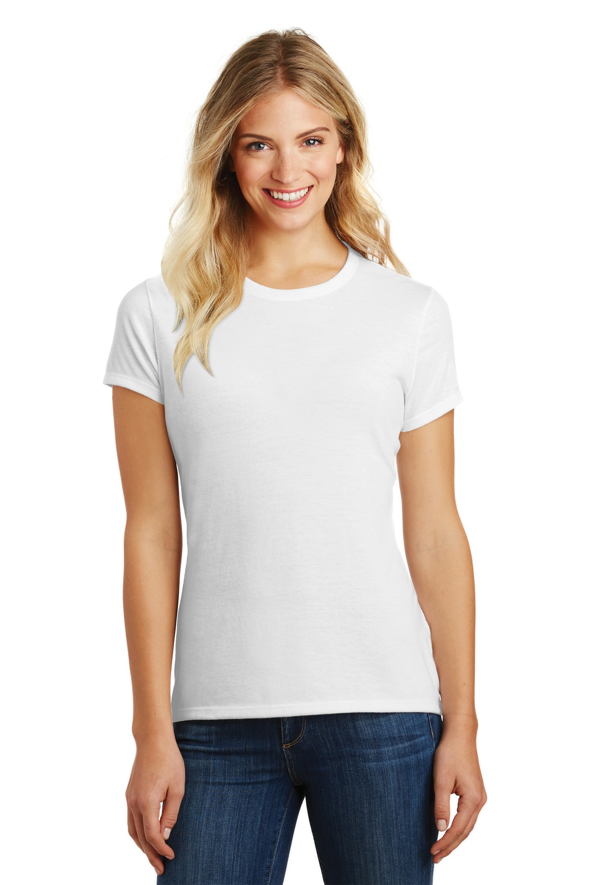 DM108L District Womens Perfect Blend Tee.