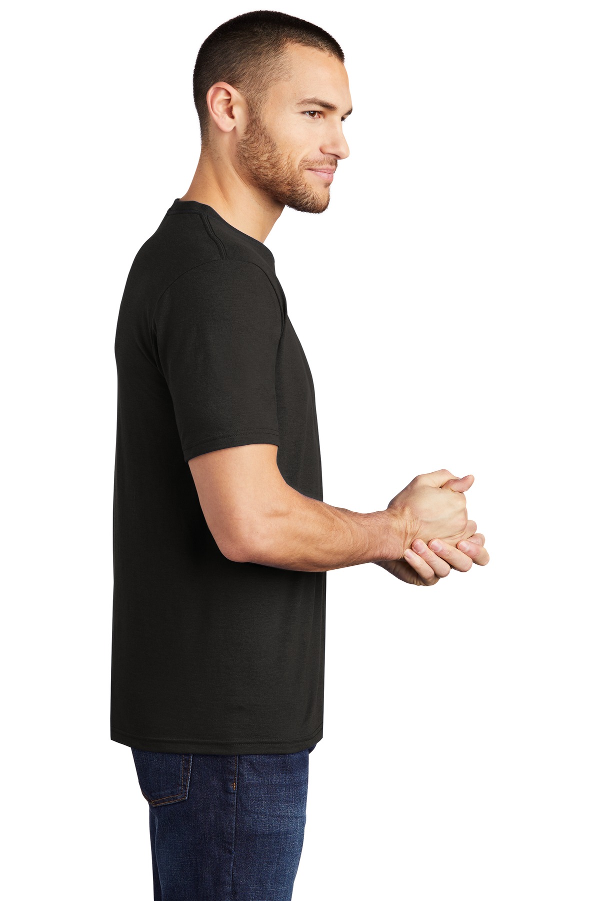DM130 District Perfect Tri-Blend T-Shirt - Siide Image