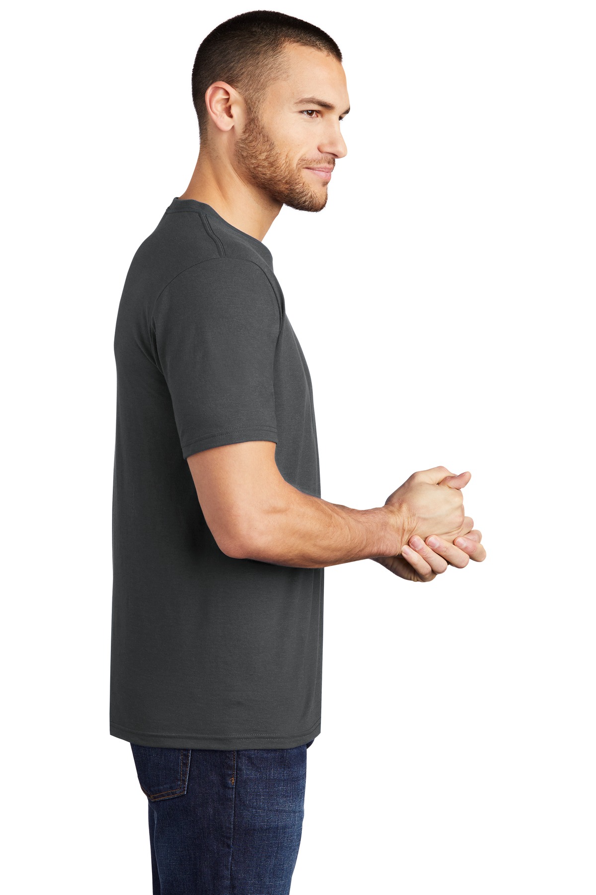 DM130 District Perfect Tri-Blend T-Shirt - Siide Image