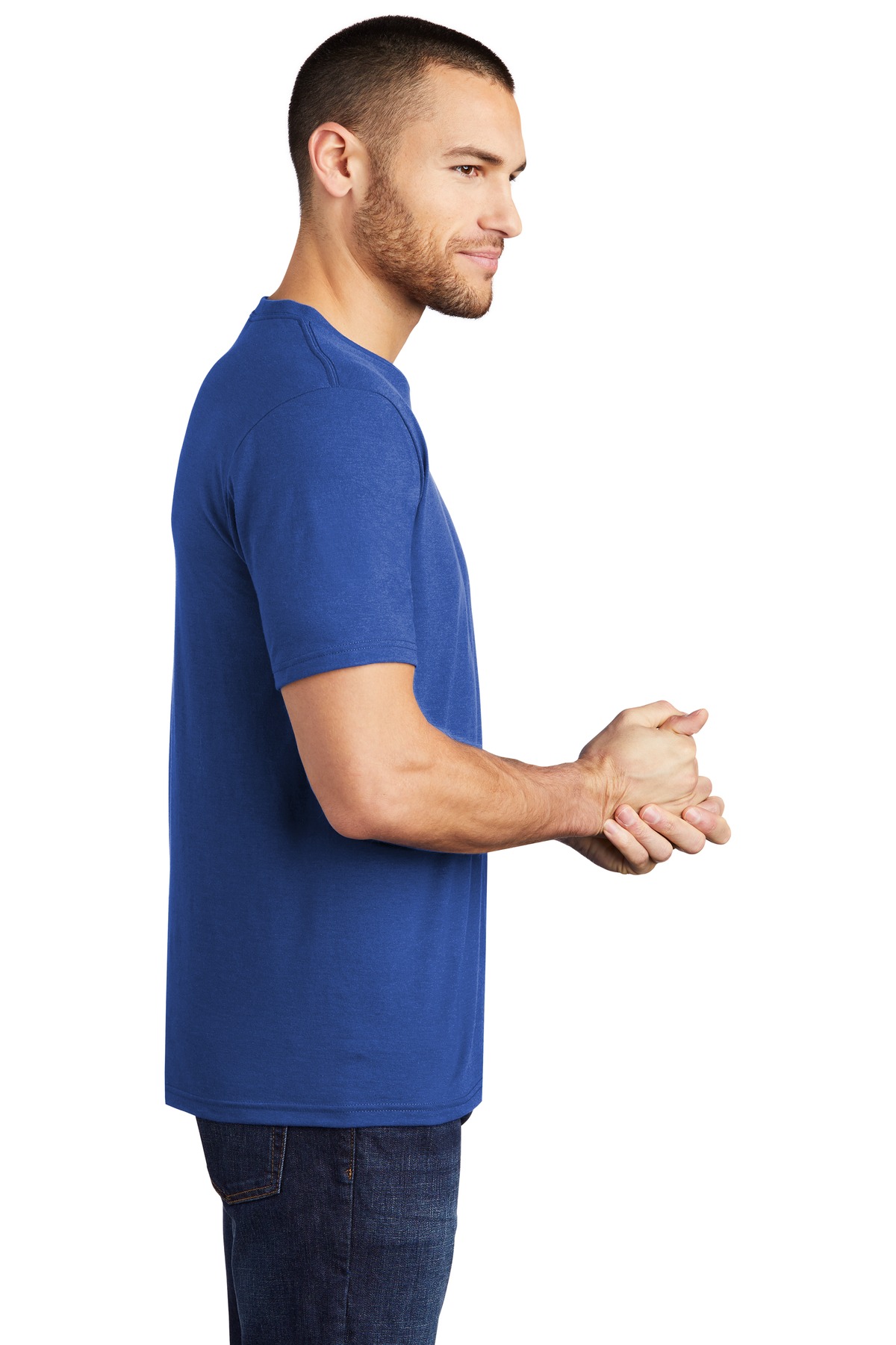 DM130 District Perfect Tri-Blend T-Shirt - Siide Image