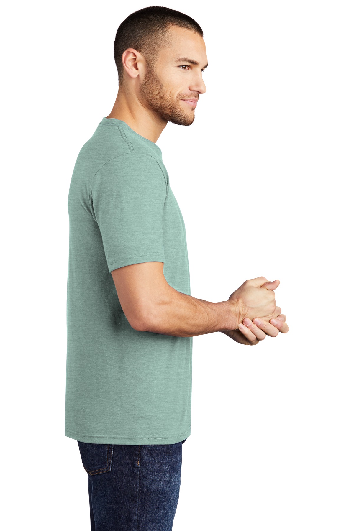 DM130 District Perfect Tri-Blend T-Shirt - Siide Image