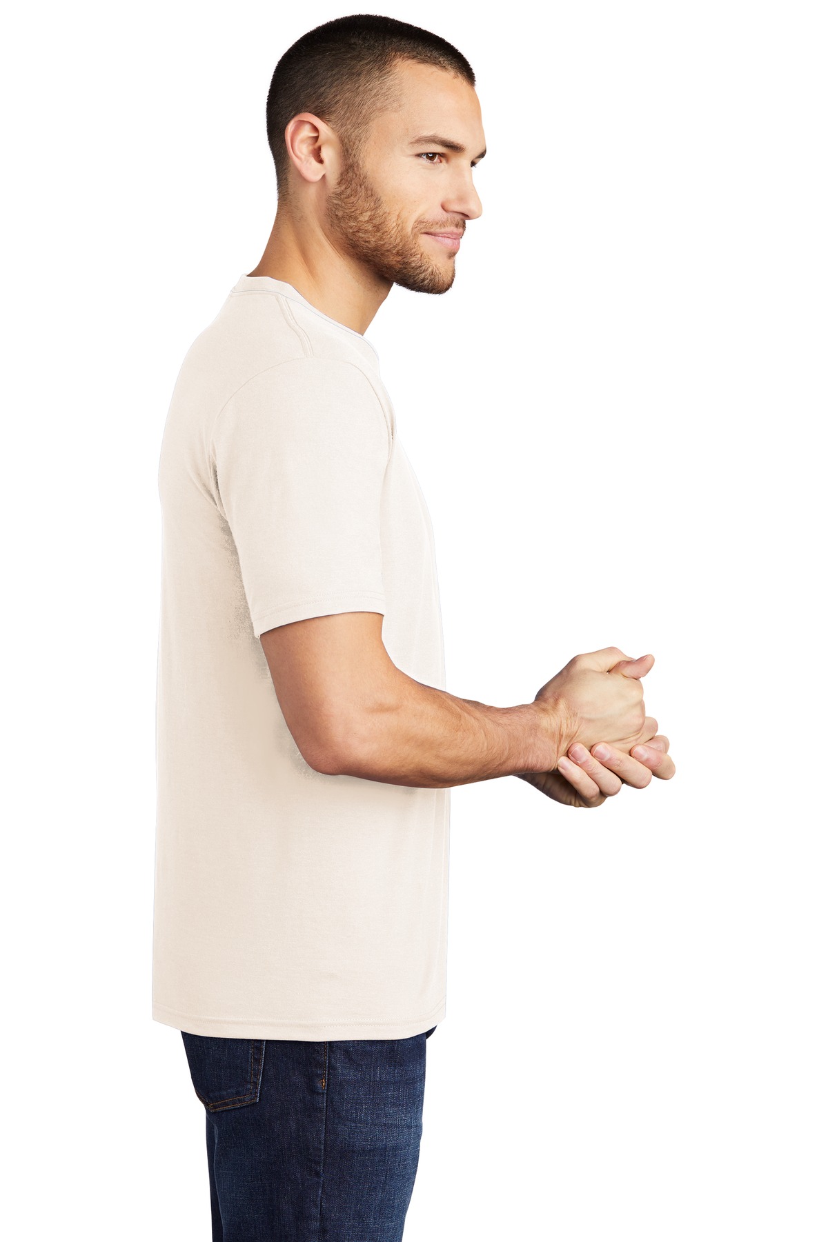DM130 District Perfect Tri-Blend T-Shirt - Siide Image