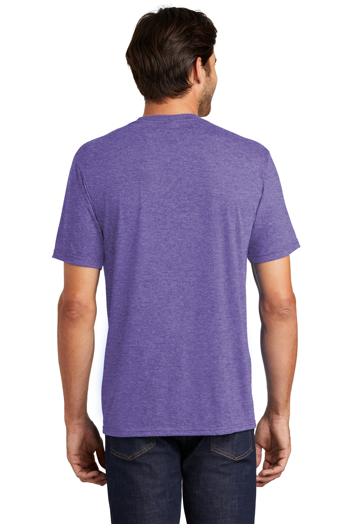 DM130 District Perfect Tri-Blend T-Shirt - Back Image
