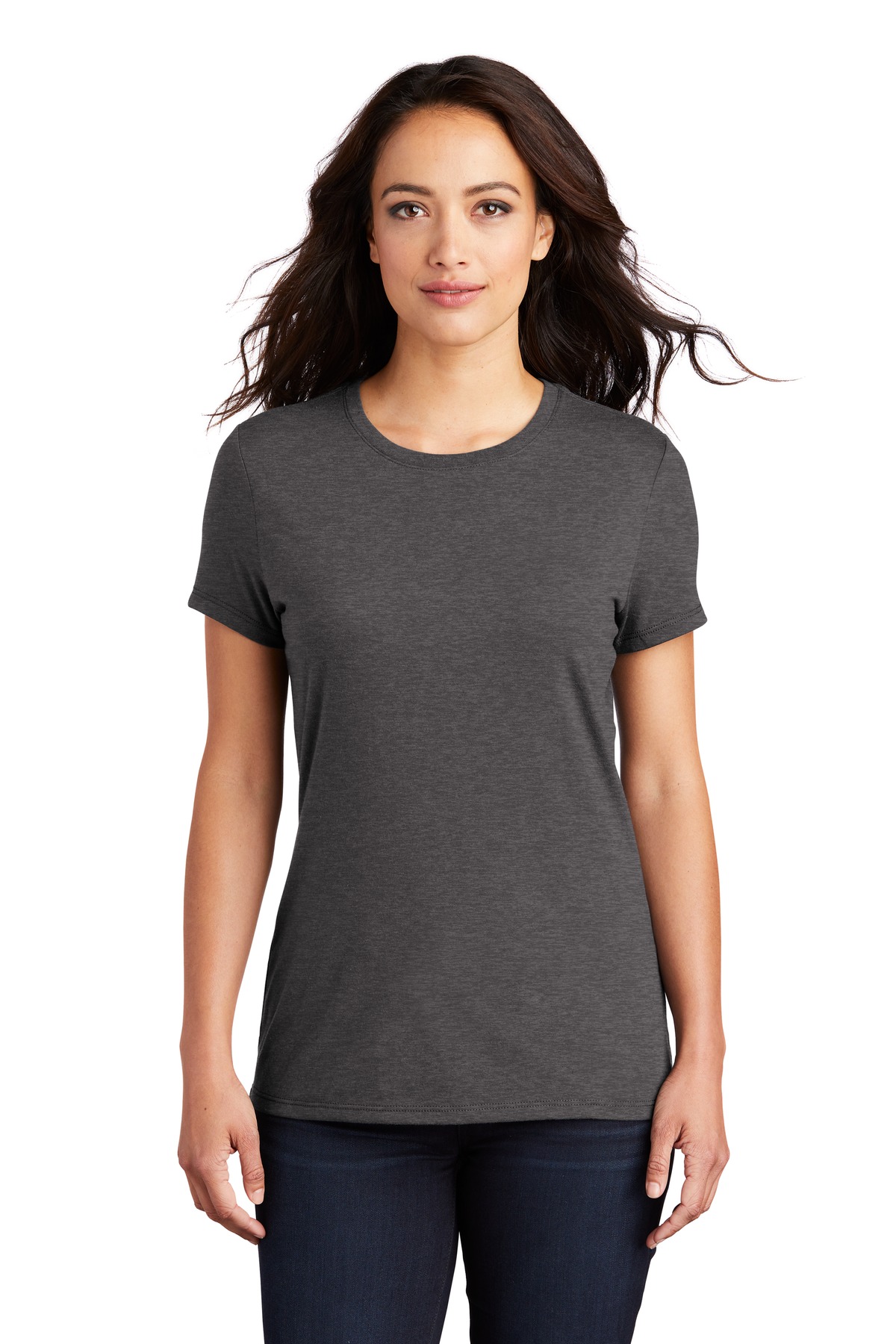 DM130L District Womens Perfect Tri Tee. DM130L District Womens Perfect Tri Tee.