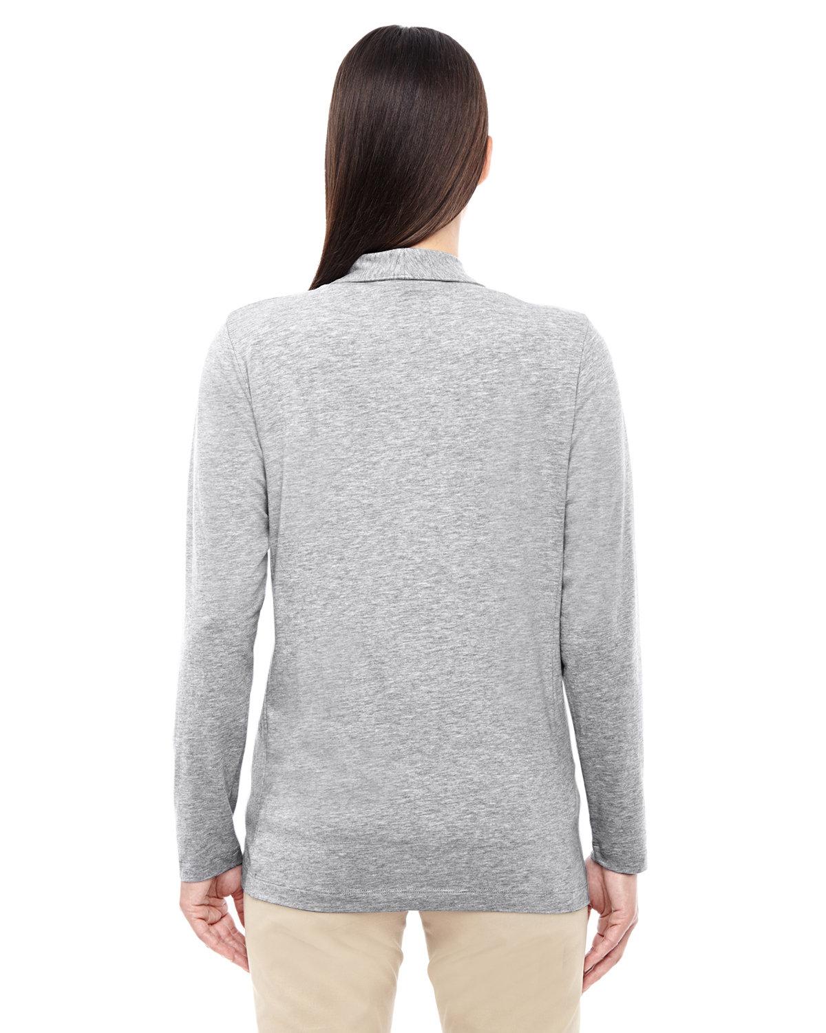 DP462W Devon & Jones Ladies Perfect Fit Shawl Collar Cardigan - Back Image