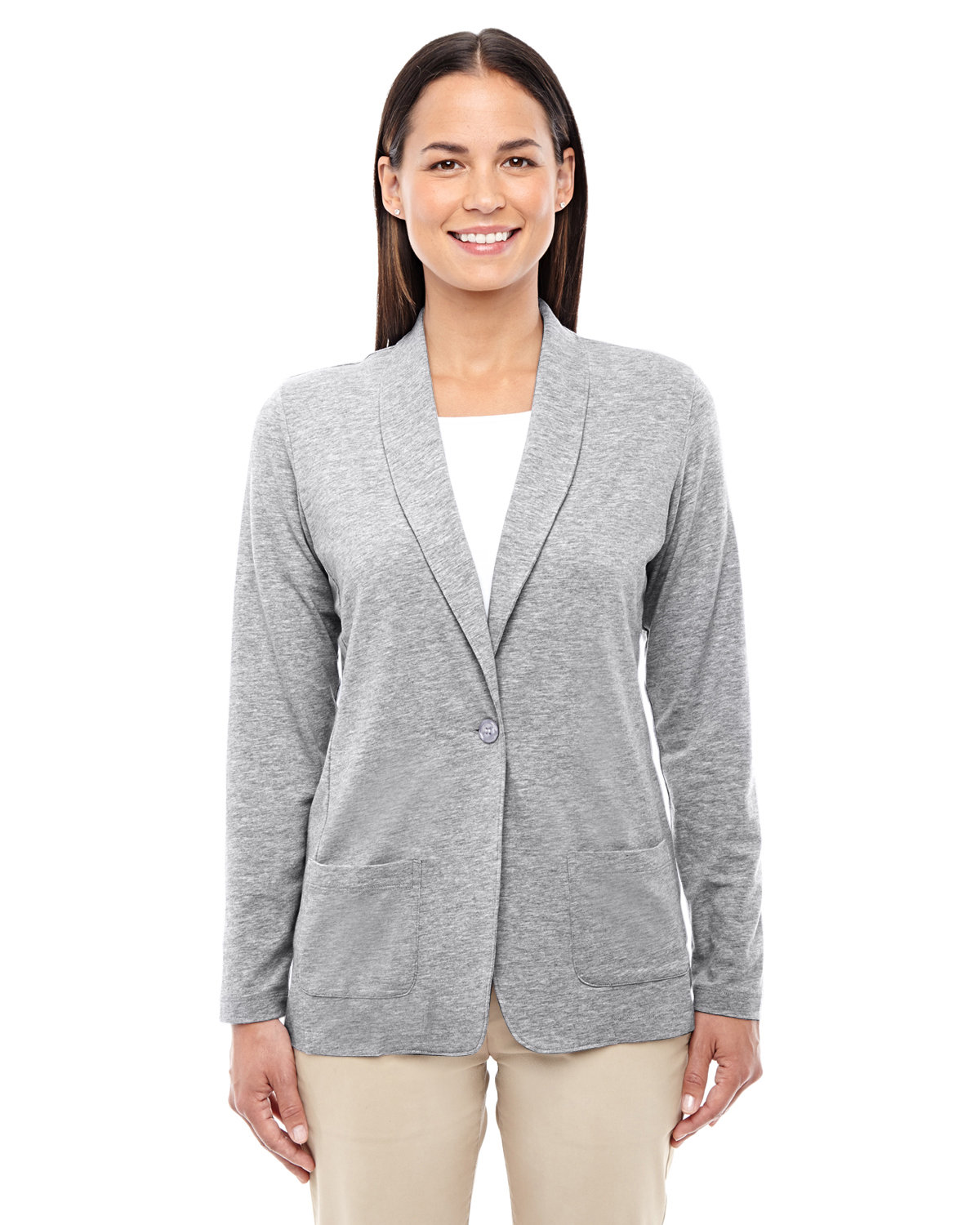 DP462W Devon & Jones Ladies Perfect Fit Shawl Collar Cardigan