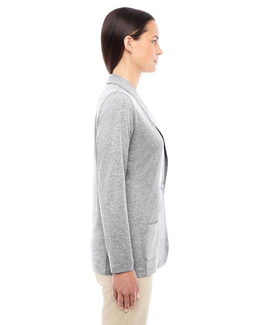 DP462W Devon & Jones Ladies Perfect Fit Shawl Collar Cardigan - Siide Image