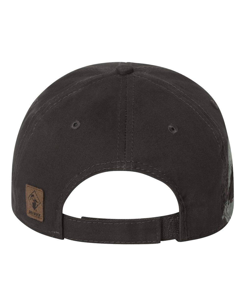 3319 Dri Duck Grizzly Bear Cap - Back Image