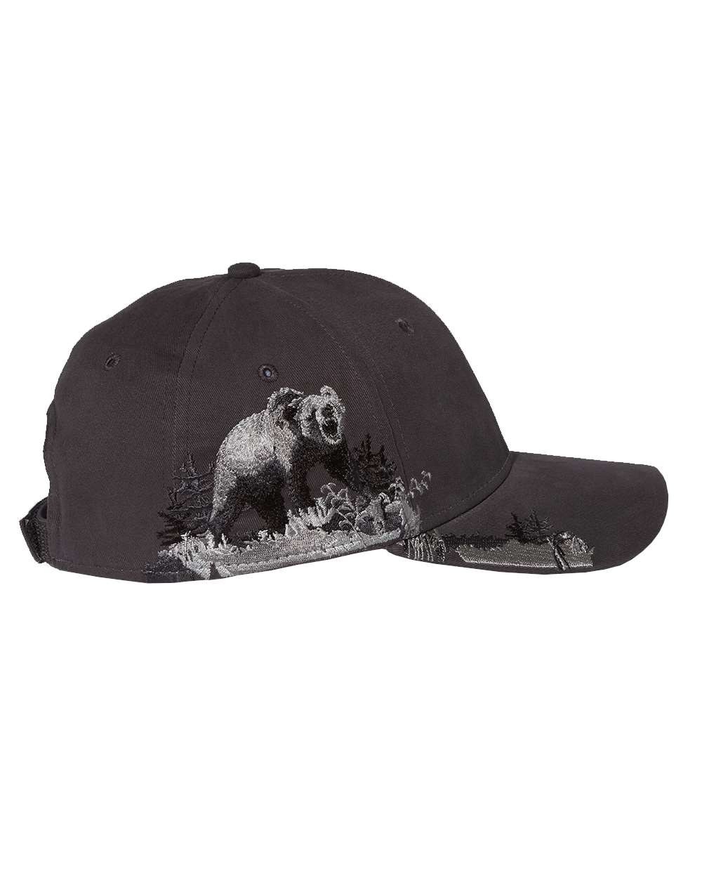 3319 Dri Duck Grizzly Bear Cap - Siide Image
