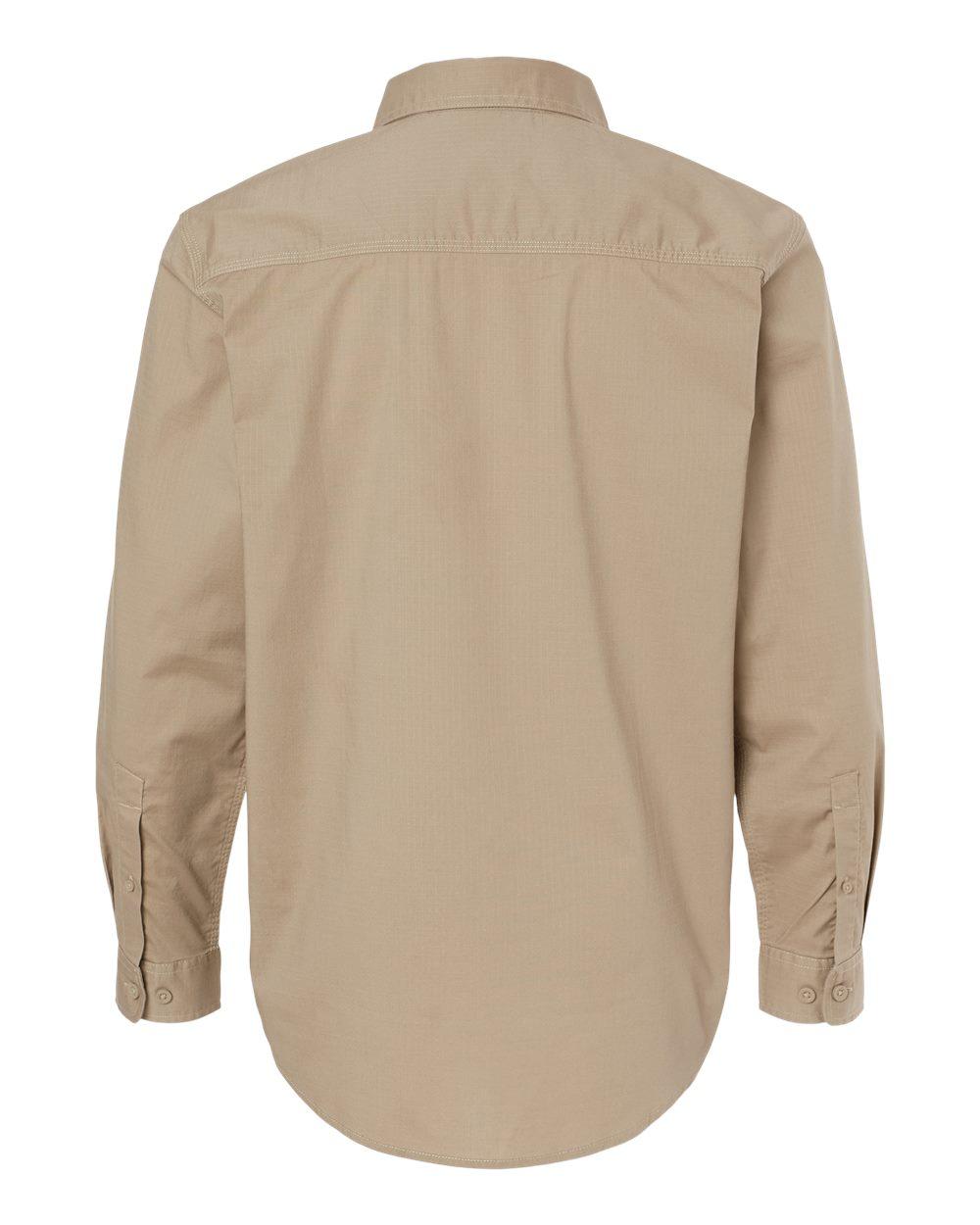 4450 Dri Duck Craftsman Woven Shirt - Back Image