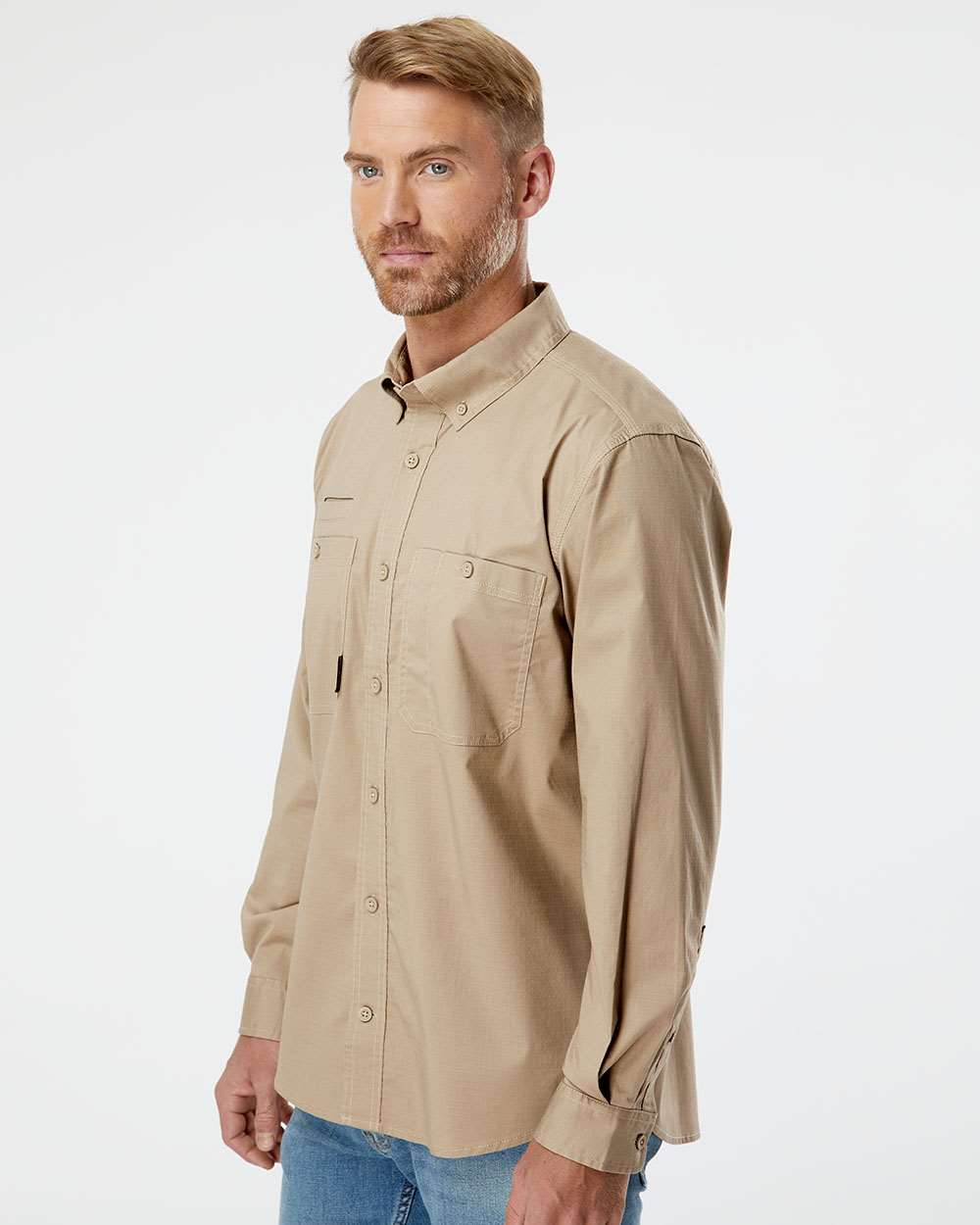 4450 Dri Duck Craftsman Woven Shirt - Siide Image