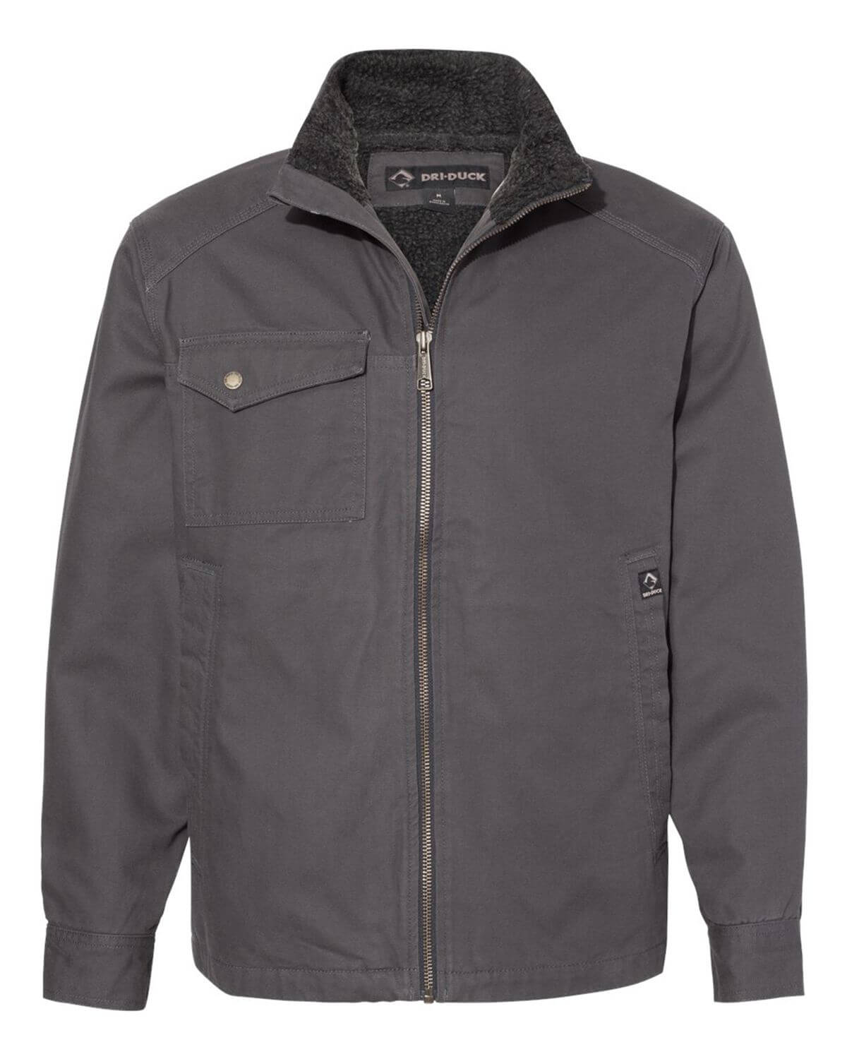 5037 Dri Duck Endeavor Canyon Cloth Canvas Jacket with Sherpa Lining