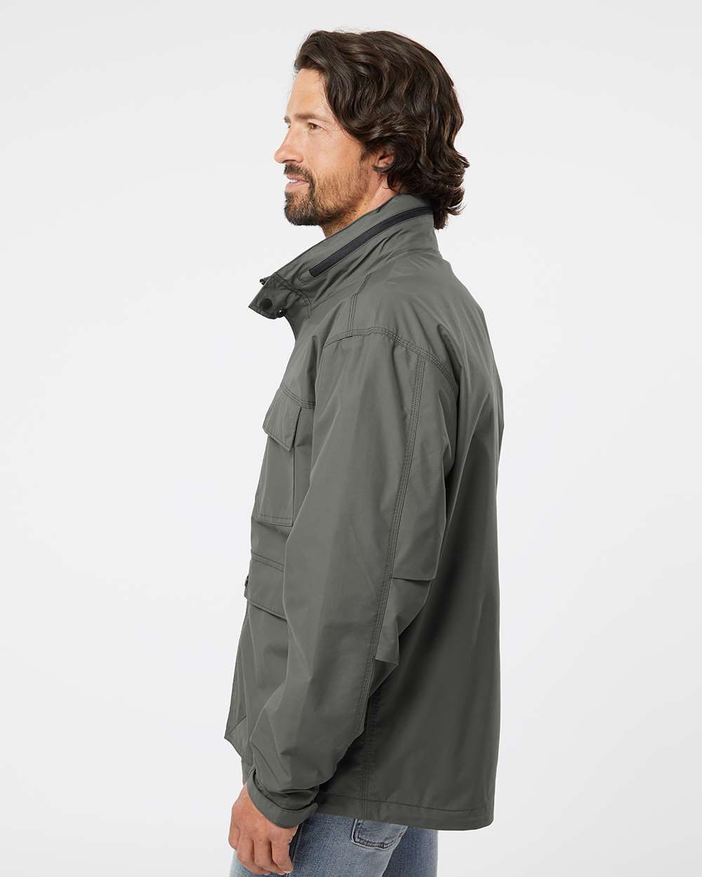 5325 Dri Duck Mens Field Jacket - Siide Image