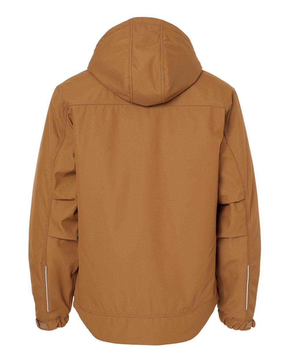 5326 Dri Duck Mens Kodiak GrizzlyTec Canvas Jacket - Back Image