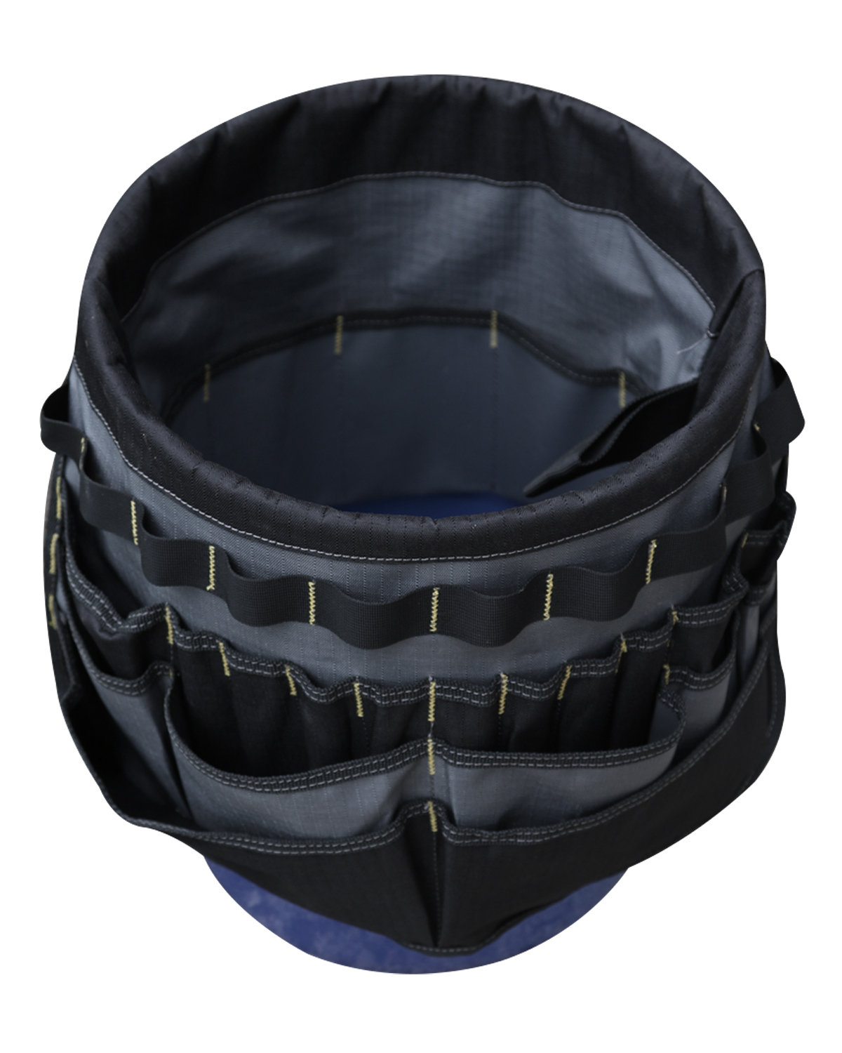 DI1400 Dri Duck 100% Polyester Bucket Tool Bag - Back Image