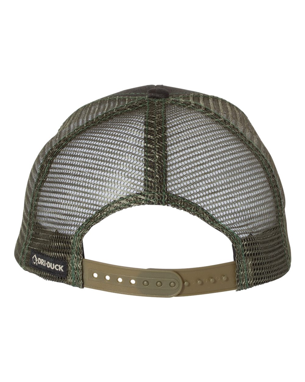 3459 Dri Duck Buck Head Trucker Cap - Back Image
