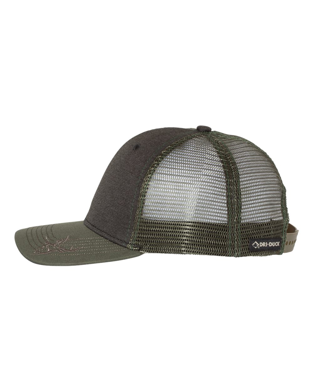 3459 Dri Duck Buck Head Trucker Cap - Siide Image