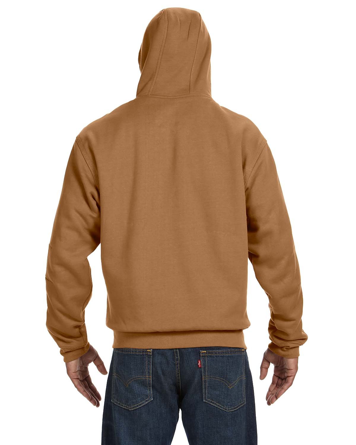 7033T Dri Duck Mens Tall Crossfire PowerFleeceTM Fleece Jacket - Back Image