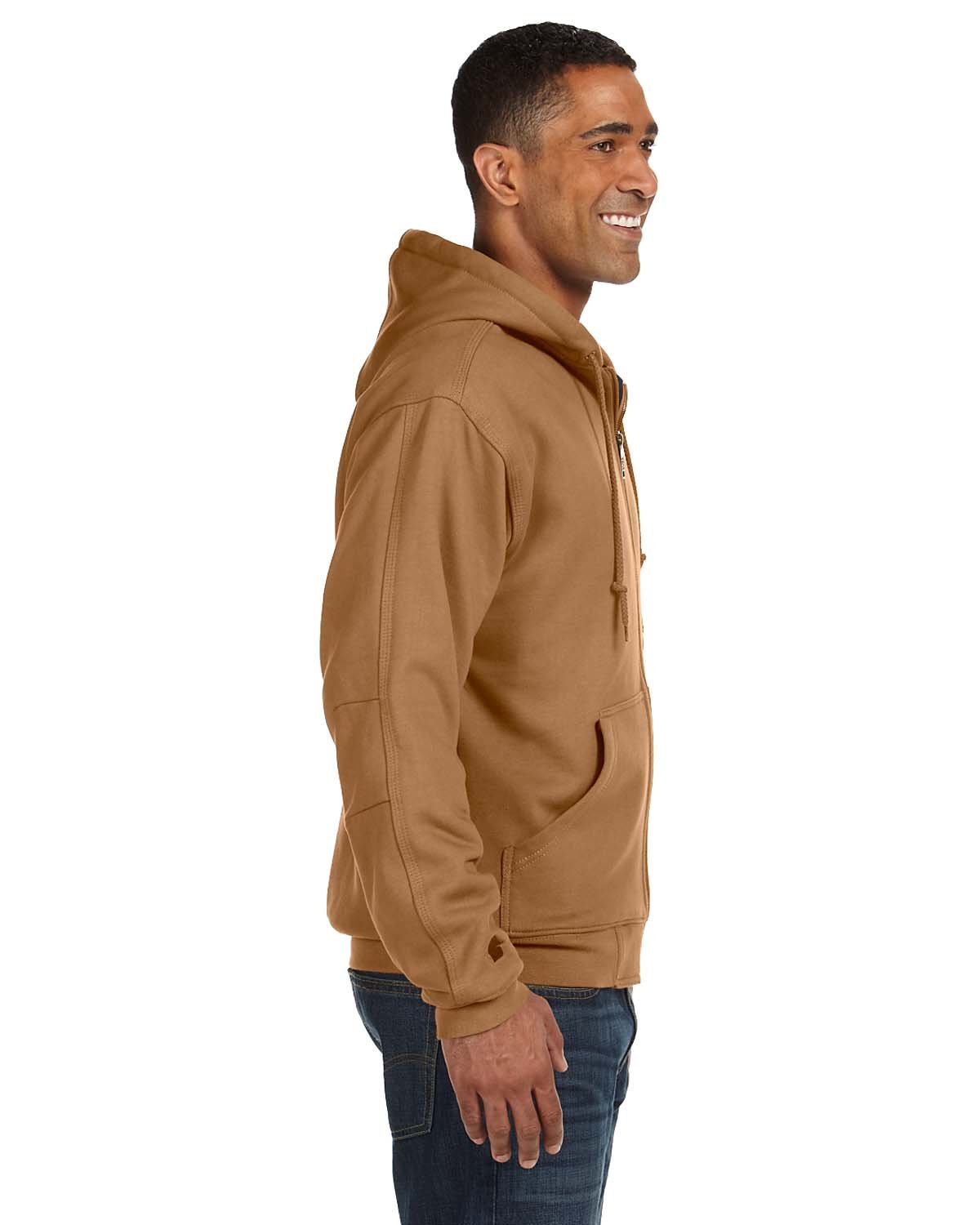 7033T Dri Duck Mens Tall Crossfire PowerFleeceTM Fleece Jacket - Siide Image