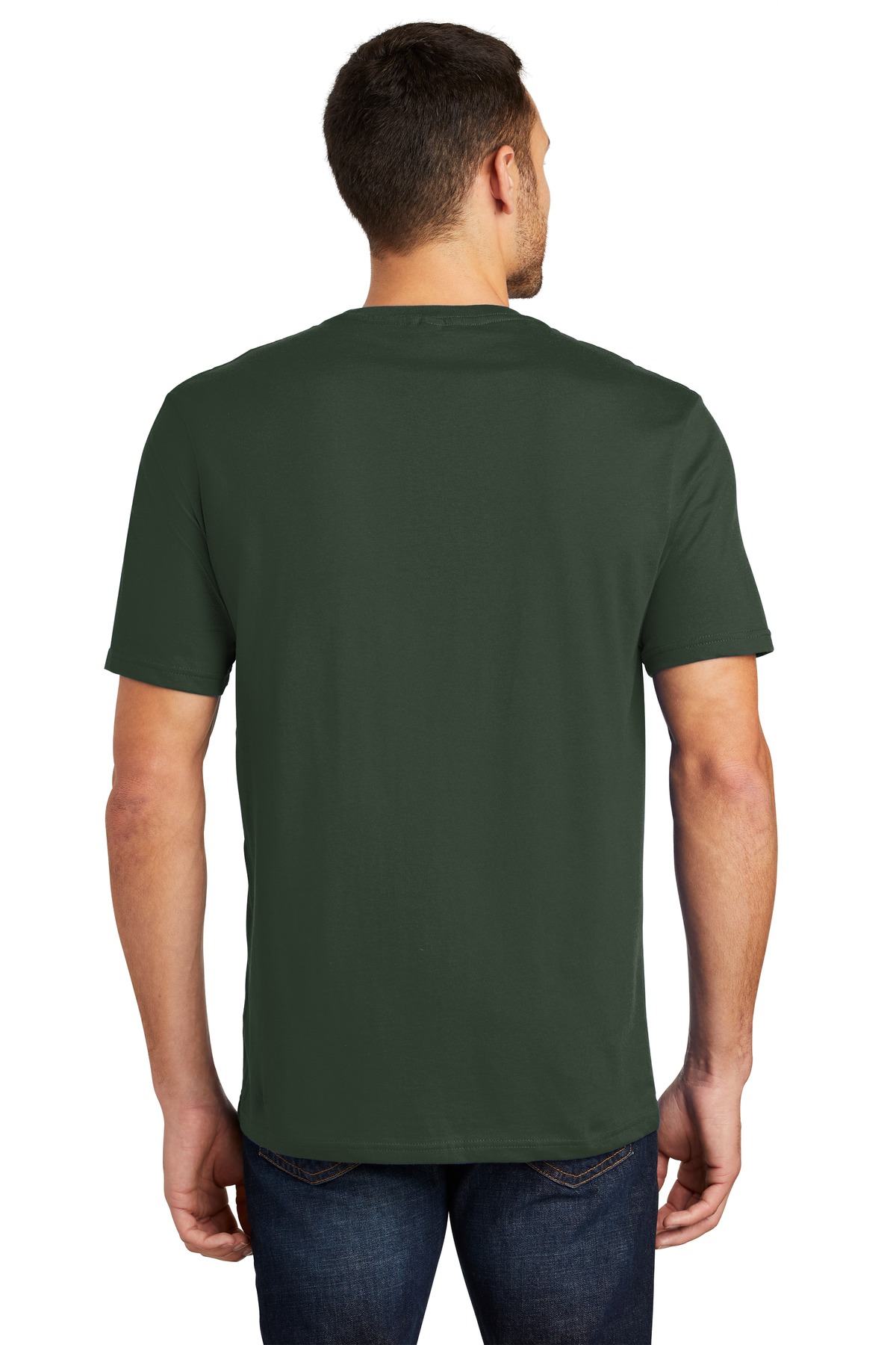 DT104 District Perfect Weight Tee. - Back Image