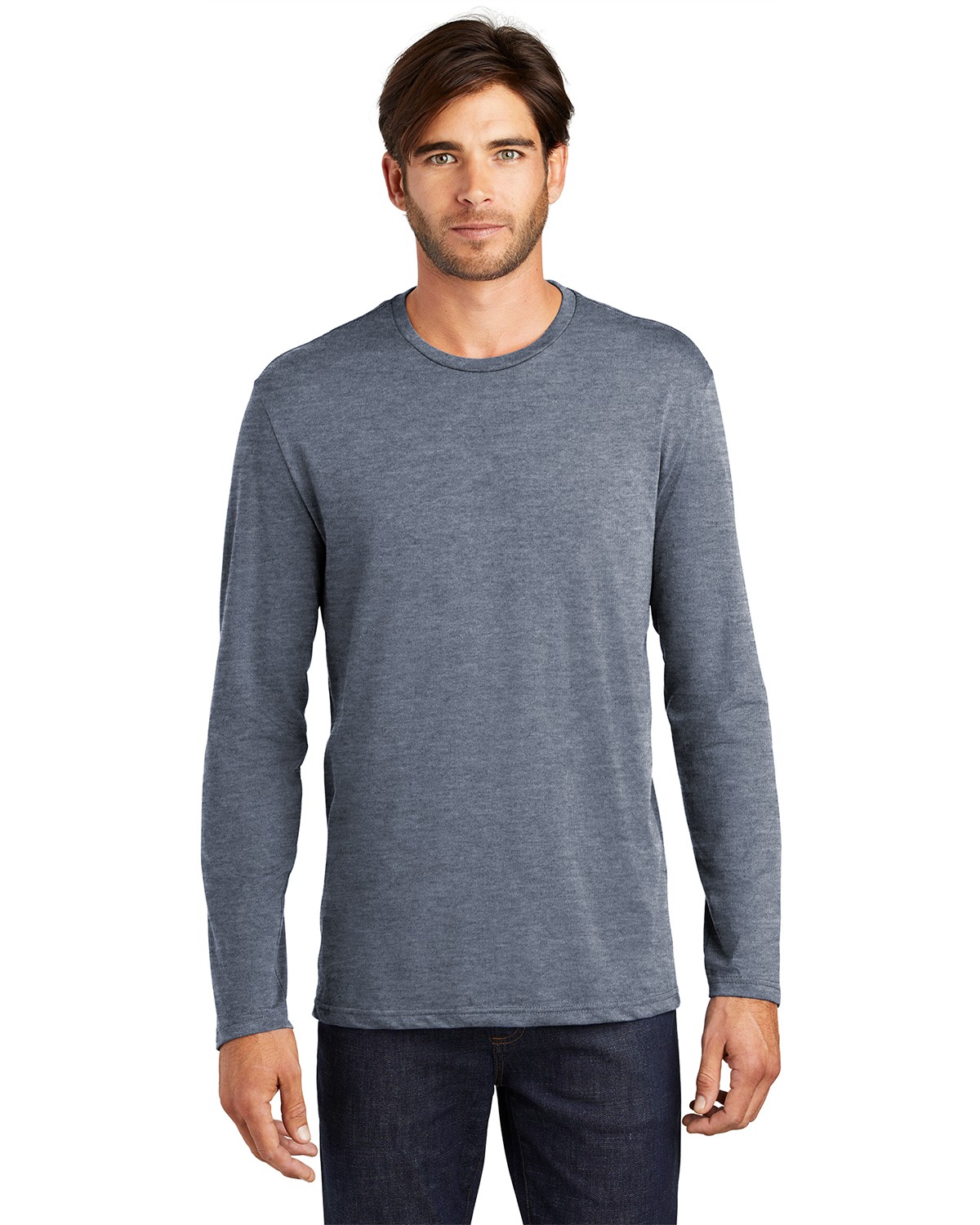 DT105 District Perfect Weight Long Sleeve Tee.