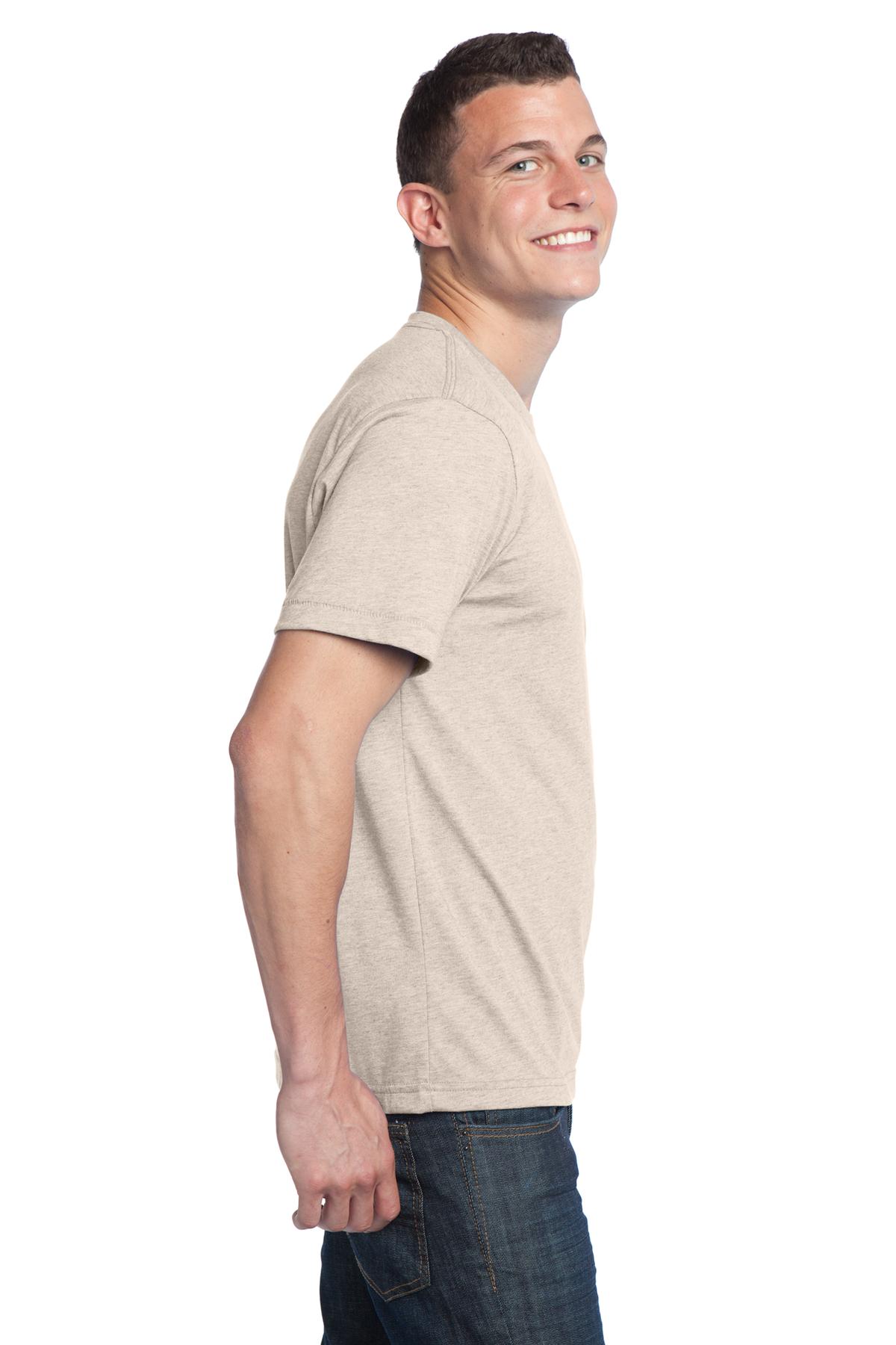 DT142 District - Young Mens Tri-Blend Crewneck Tee. - Siide Image