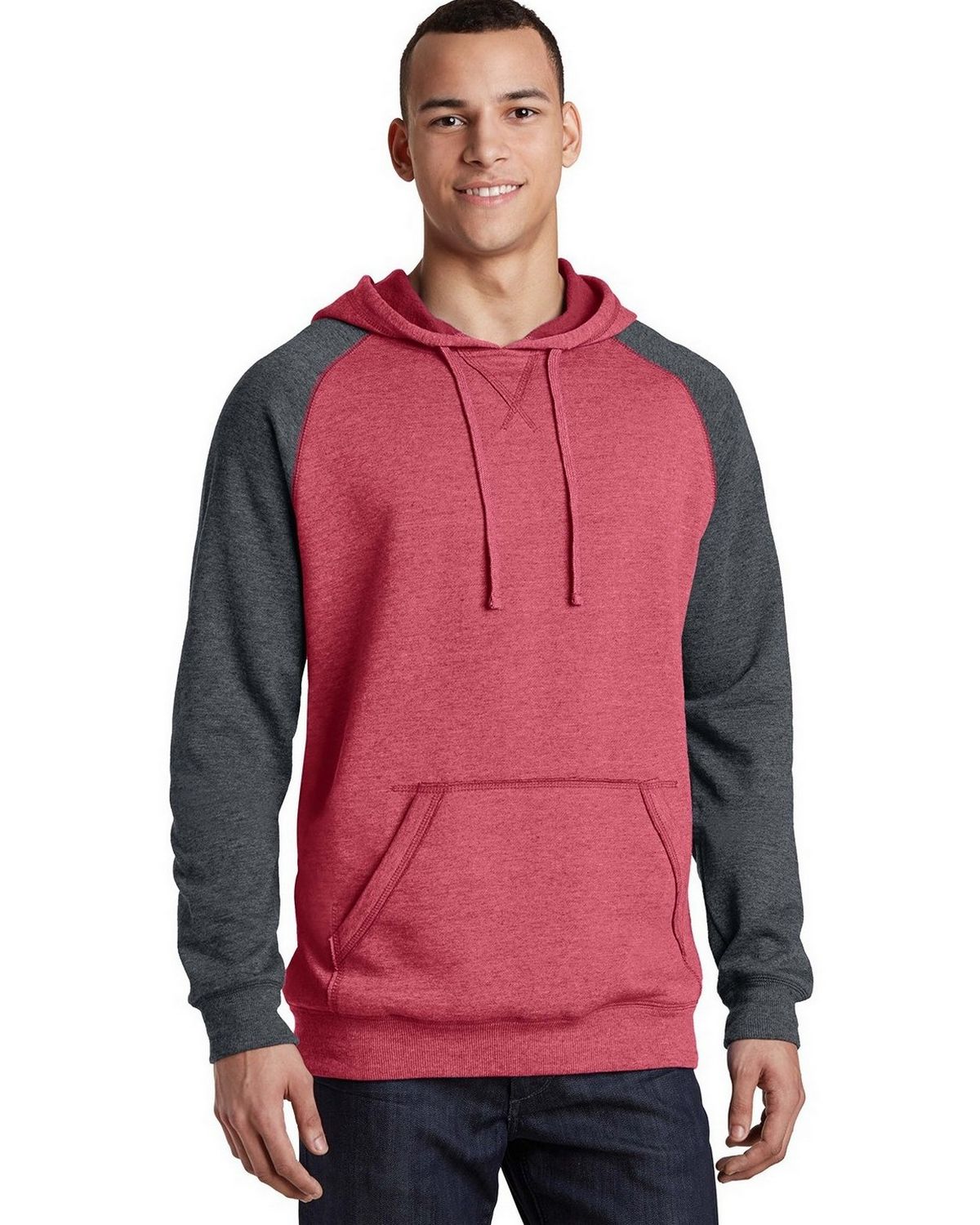 DT196 District Young Mens Lightweight Fleece Raglan Hoodie. DT196 District Young Mens Lightweight Fleece Raglan Hoodie.