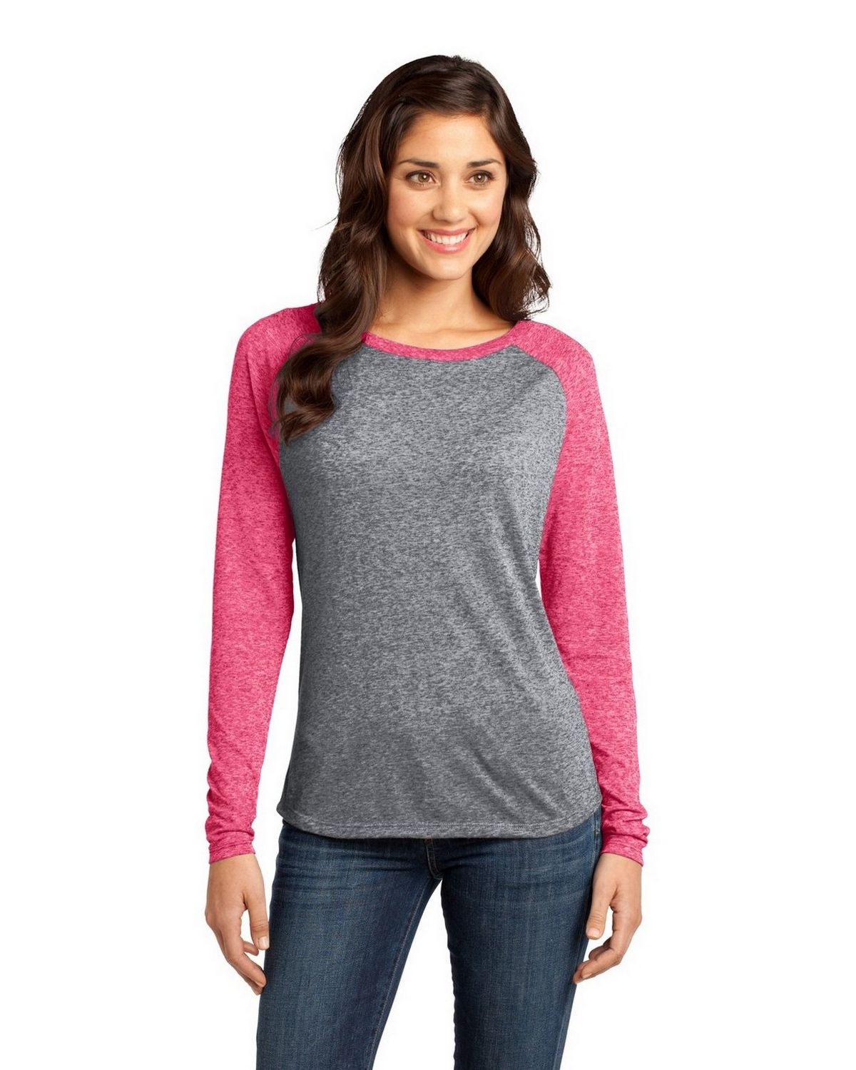 DT262 District - Juniors Microburn Long Sleeve Raglan Tee. DT262 District - Juniors Microburn Long Sleeve Raglan Tee.