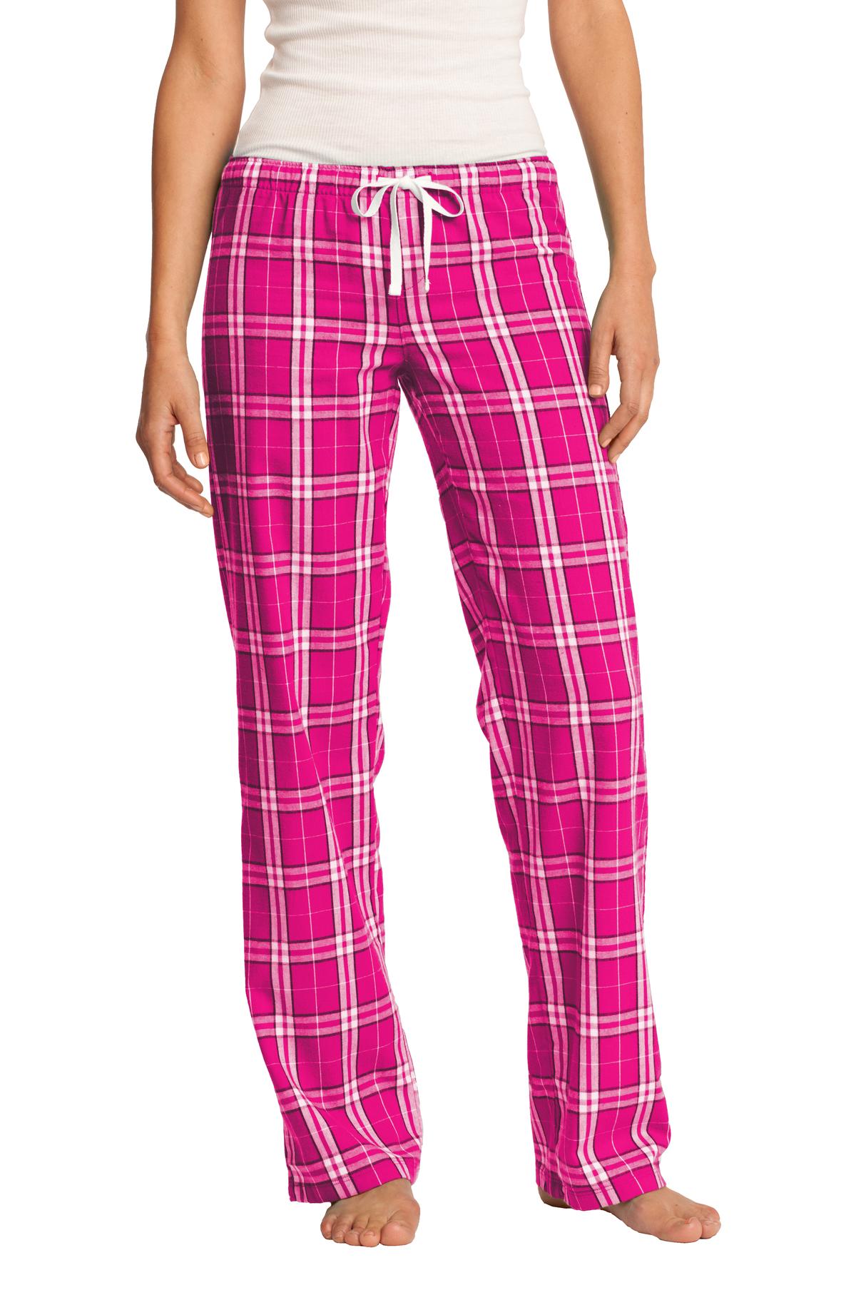 DT2800 District Womens Flannel Plaid Pant. DT2800 District Womens Flannel Plaid Pant.
