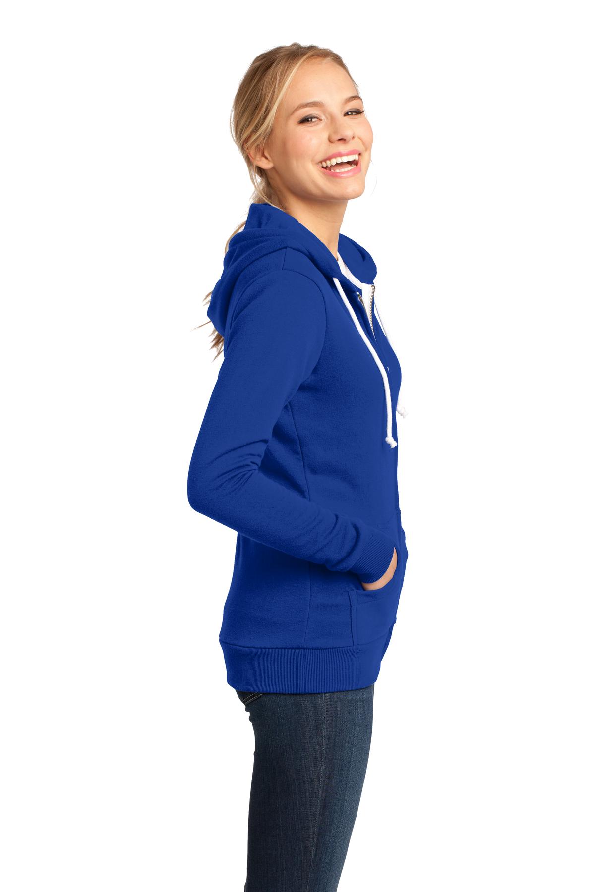 DT290 District - Juniors Core Fleece Full-Zip Hoodie - Siide Image