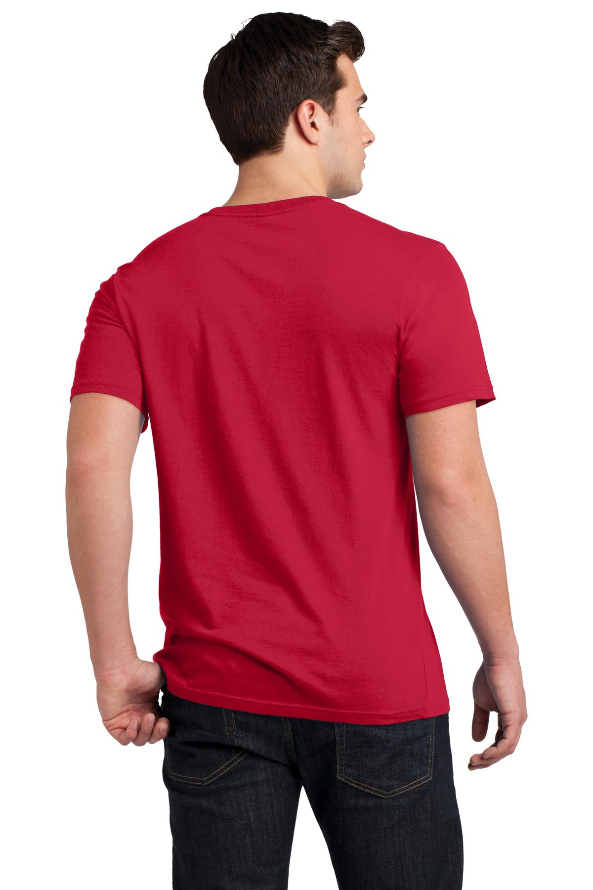 DT4000 District Young Mens Soft Wash Crew Tee. DT4000 District Young Mens Soft Wash Crew Tee. - Back Image