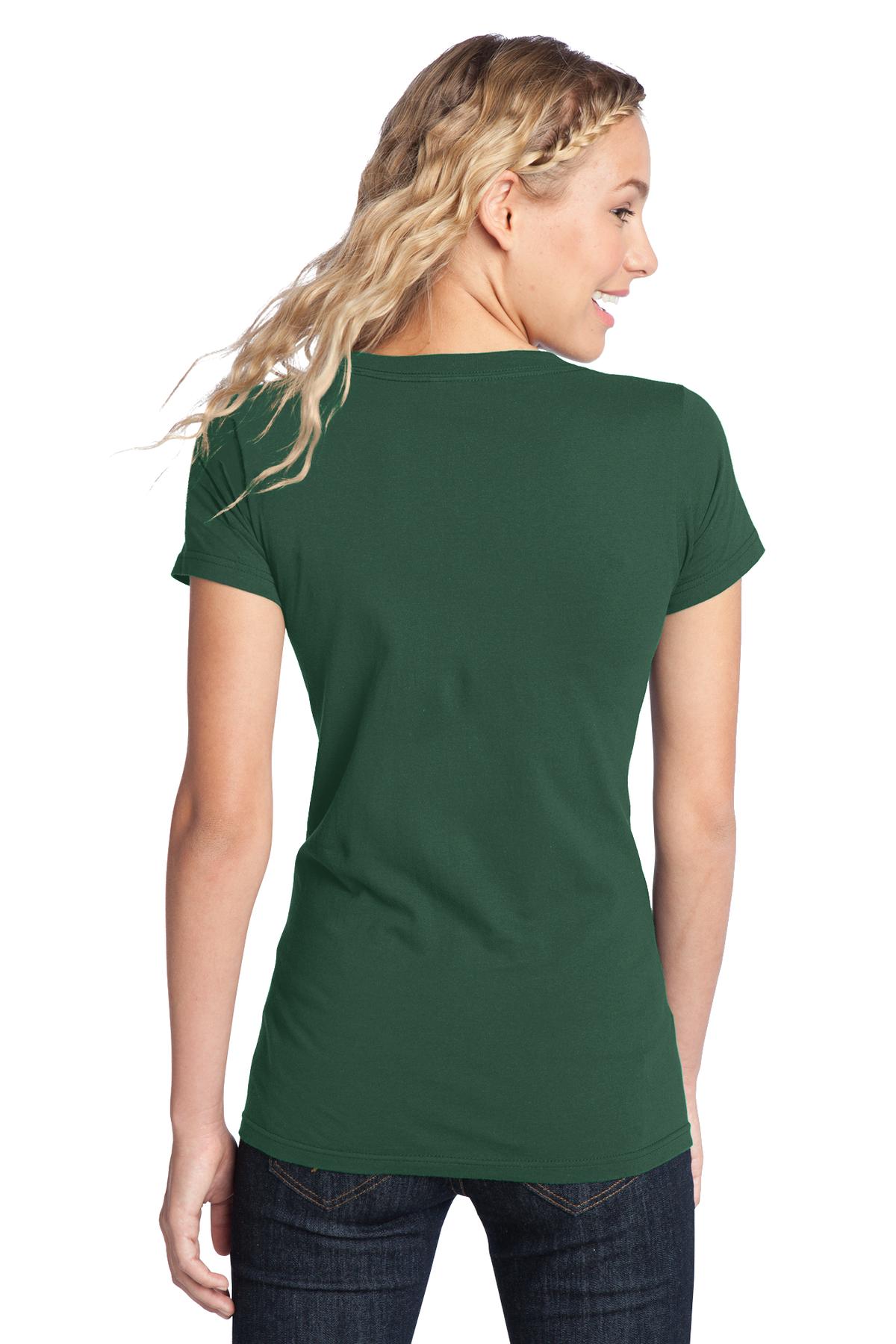 DT5001 District Womens Fitted The Concert Tee - Back Image
