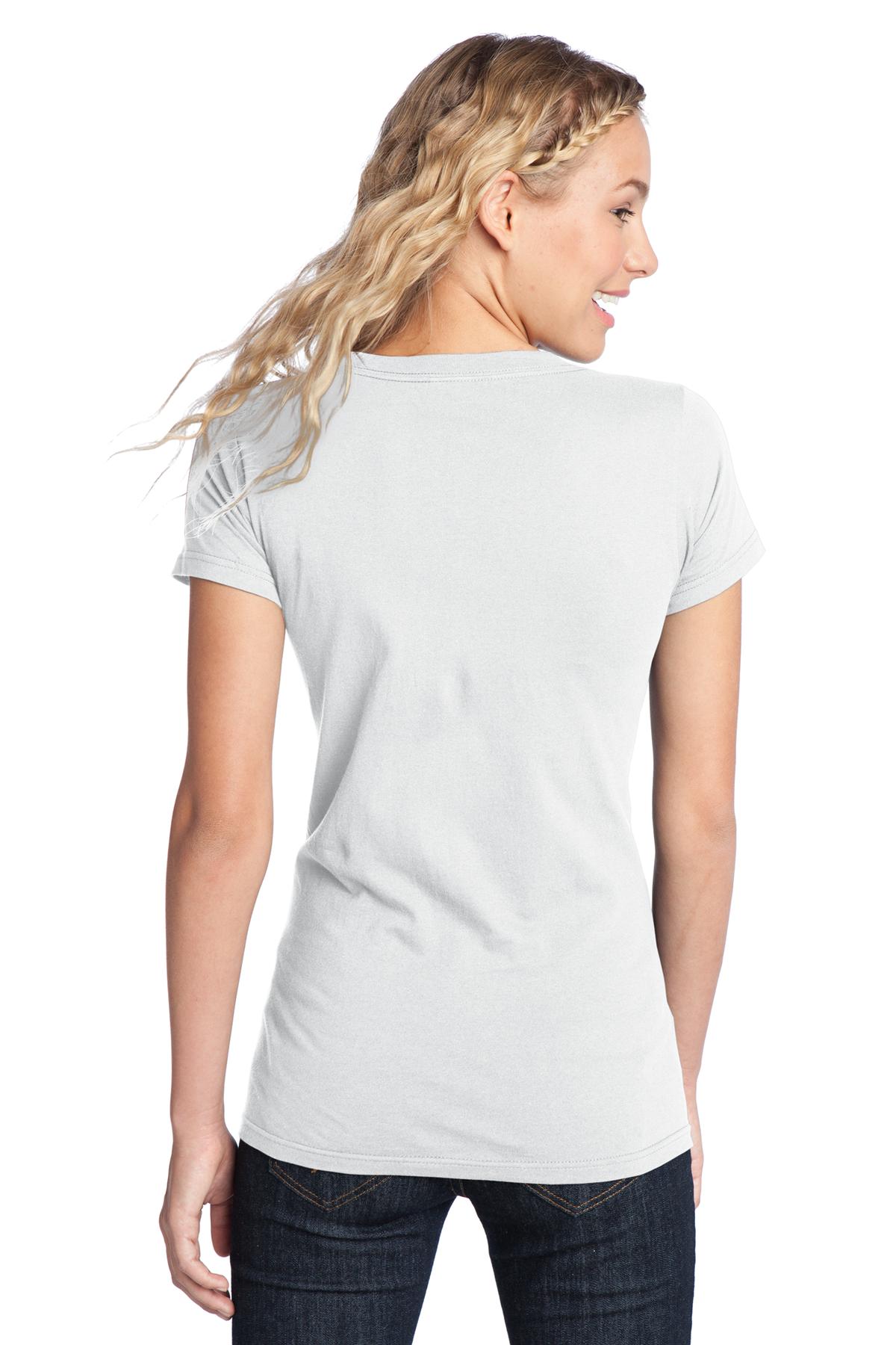 DT5001 District Womens Fitted The Concert Tee DT5001 District Womens Fitted The Concert Tee - Back Image