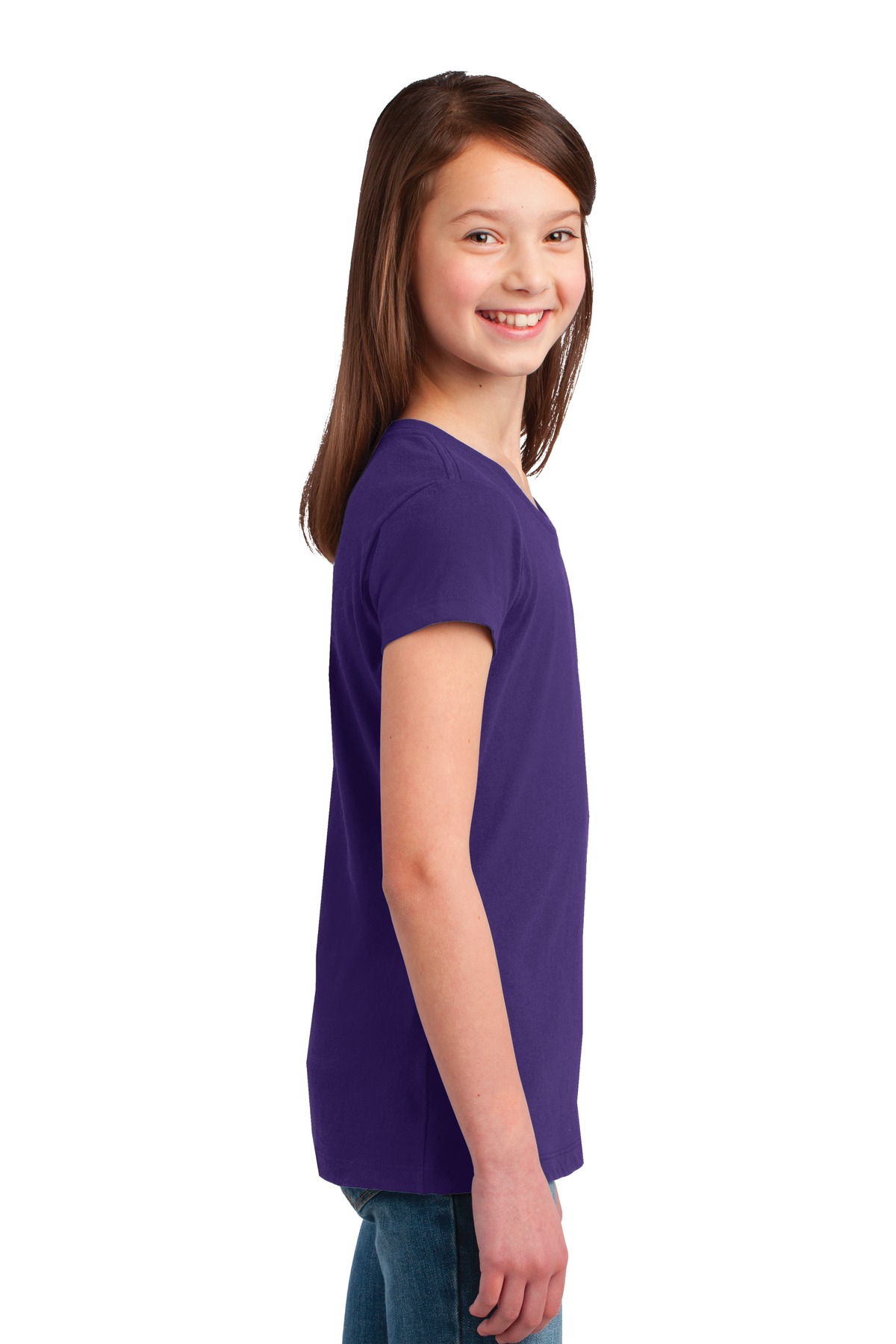 DT5001YG District Girls The Concert Tee . - Siide Image