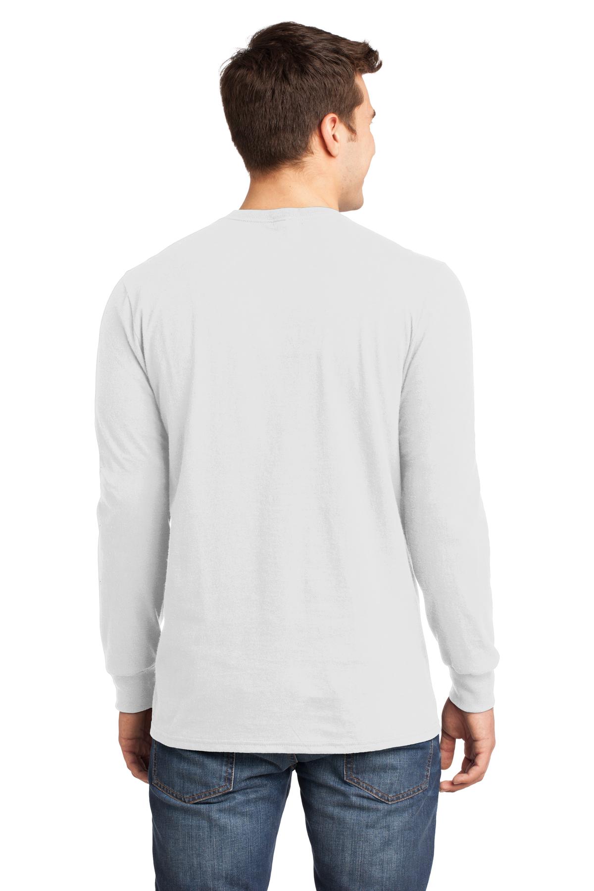 DT5200 District - Young Mens The Concert Tee Long Sleeve. - Back Image