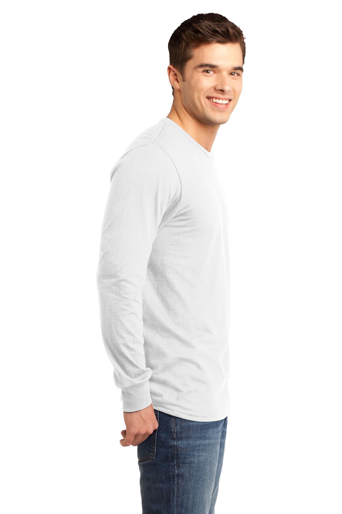 DT5200 District - Young Mens The Concert Tee Long Sleeve. - Siide Image