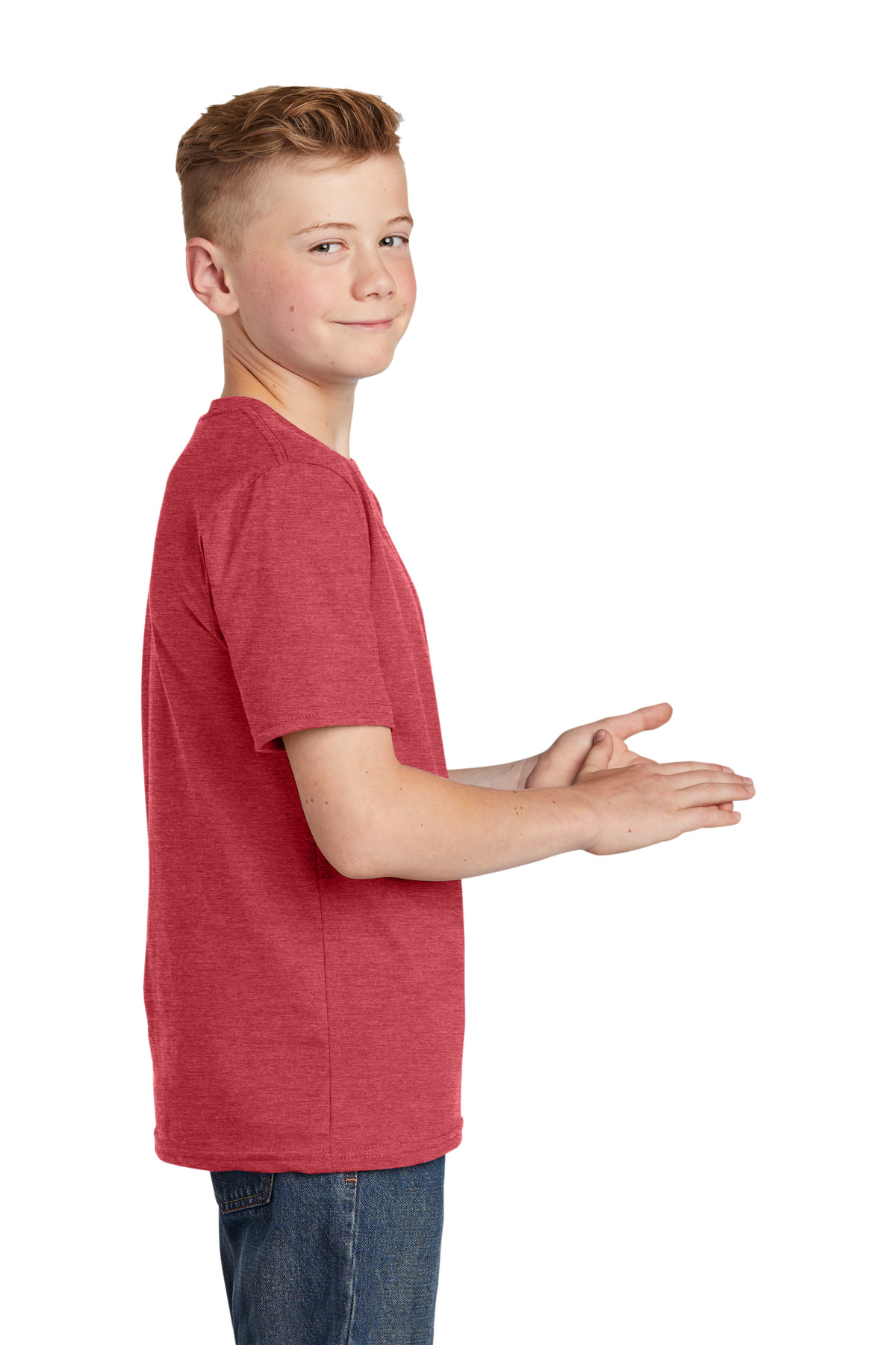 DT6000Y District Youth Very Important Tee . - Siide Image