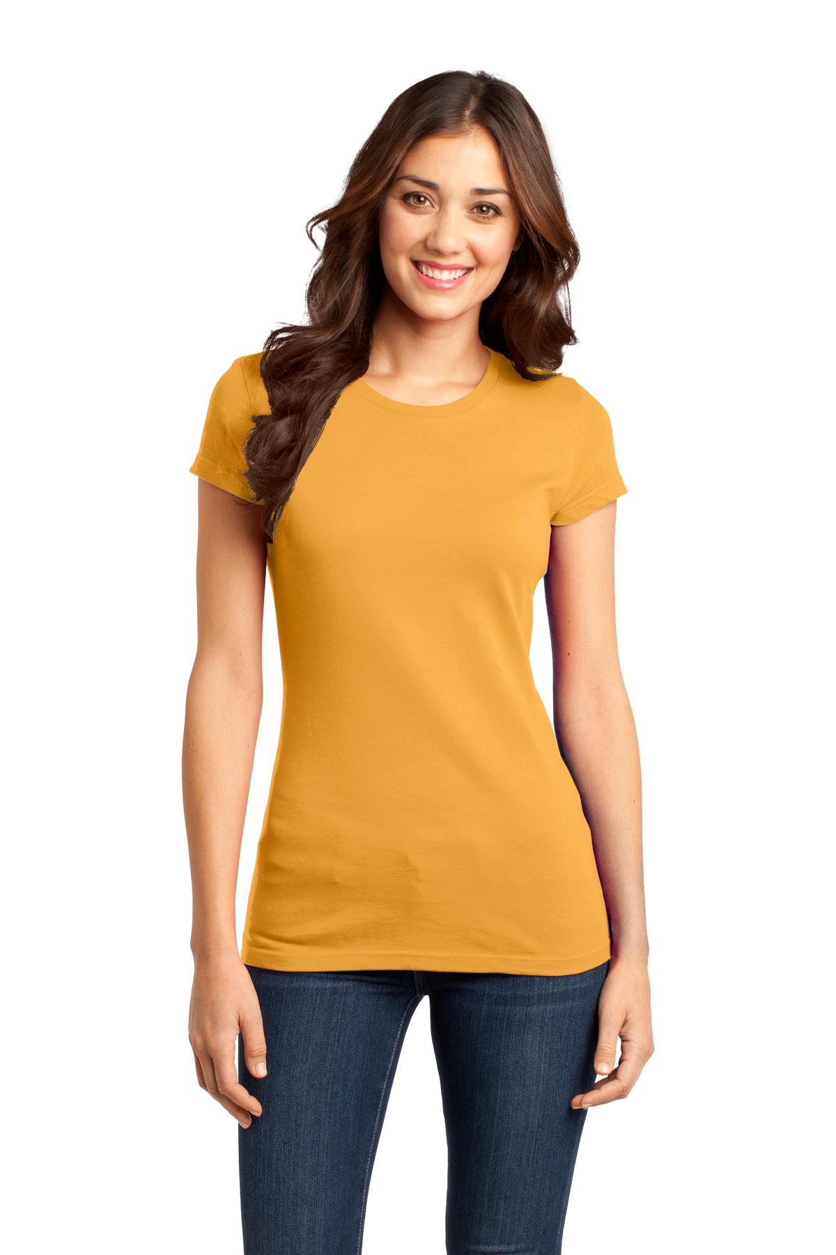 DT6001 District Womens Fitted Very Important Tee .