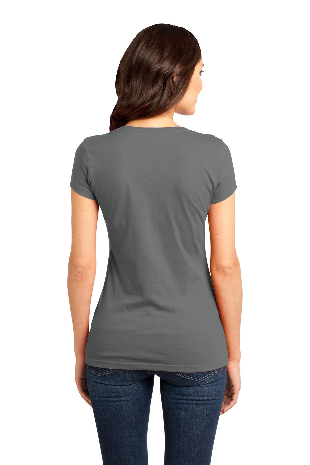 DT6001 District Womens Fitted Very Important Tee . DT6001 District Womens Fitted Very Important Tee . - Back Image