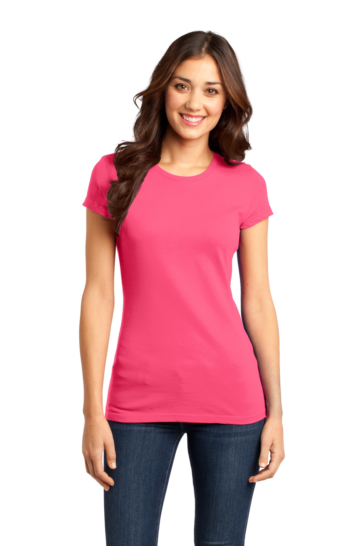 DT6001 District Womens Fitted Very Important Tee . DT6001 District Womens Fitted Very Important Tee .