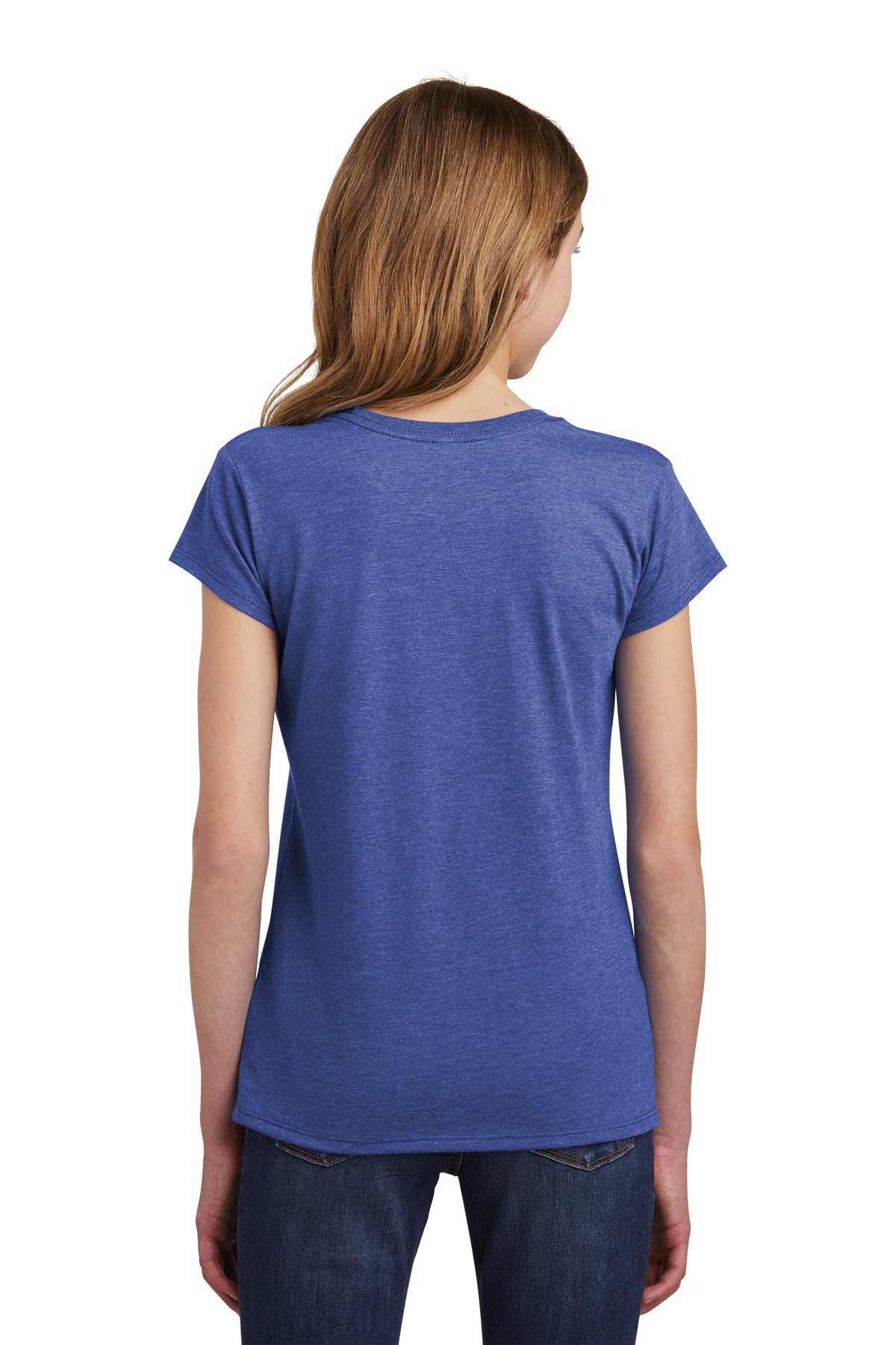 DT6001YG District Girls Very Important Tee . - Back Image