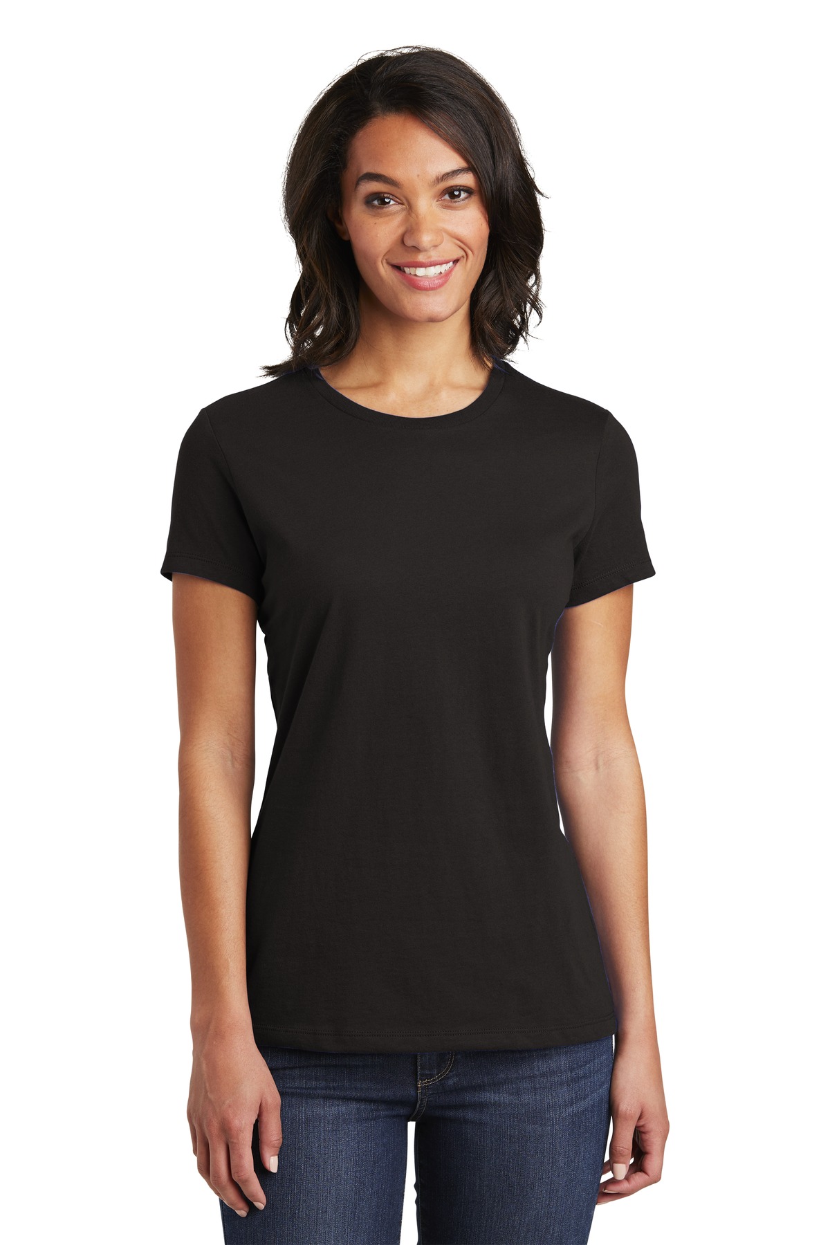 District Direct to Film (DTF) DT6002 Womens Very Important Tee .