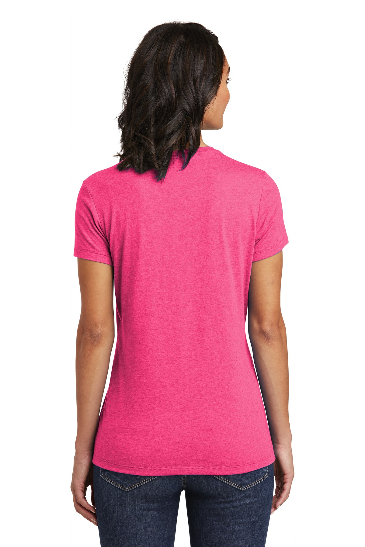 DT6002 District Womens Very Important Tee . - Back Image