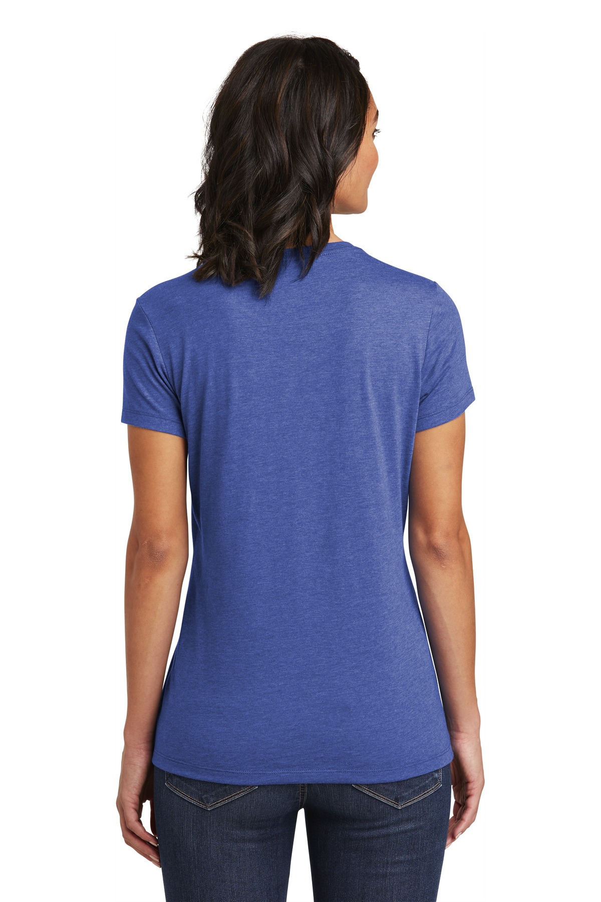 DT6002 District Womens Very Important Tee . - Back Image